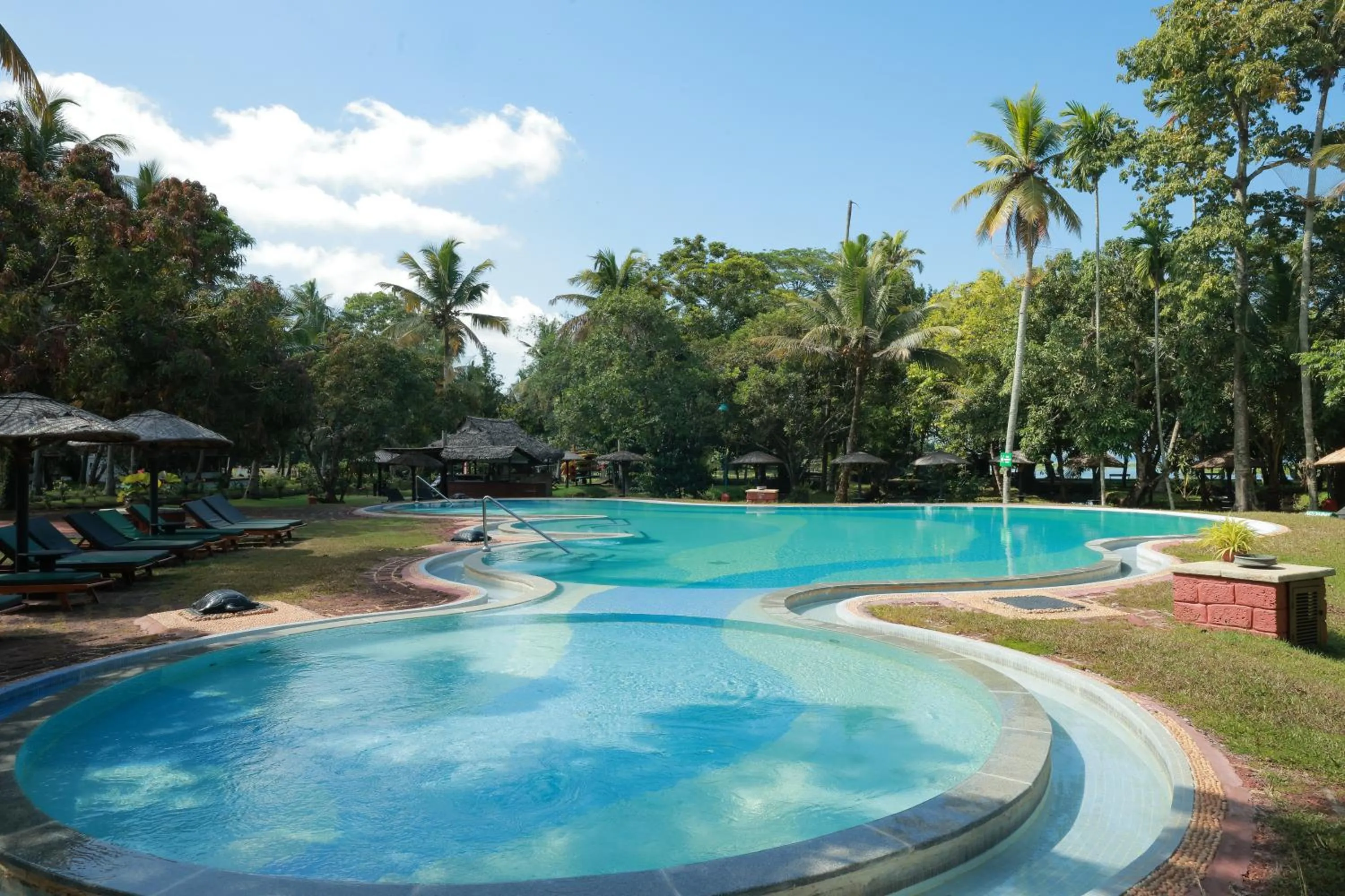 Swimming pool in Coconut Lagoon Kumarakom - A CGH Earth Experience