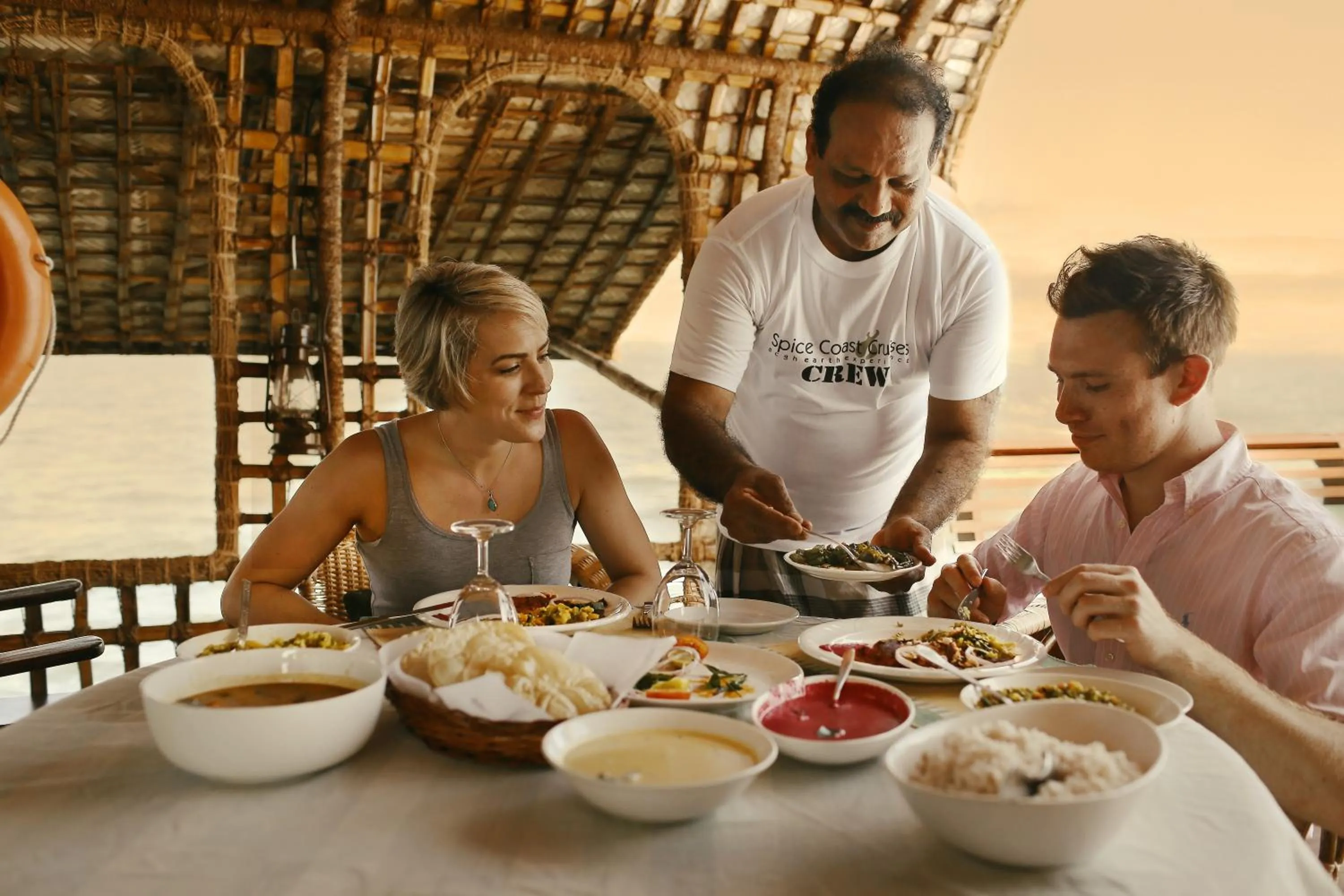 Food and drinks in Coconut Lagoon Kumarakom - A CGH Earth Experience
