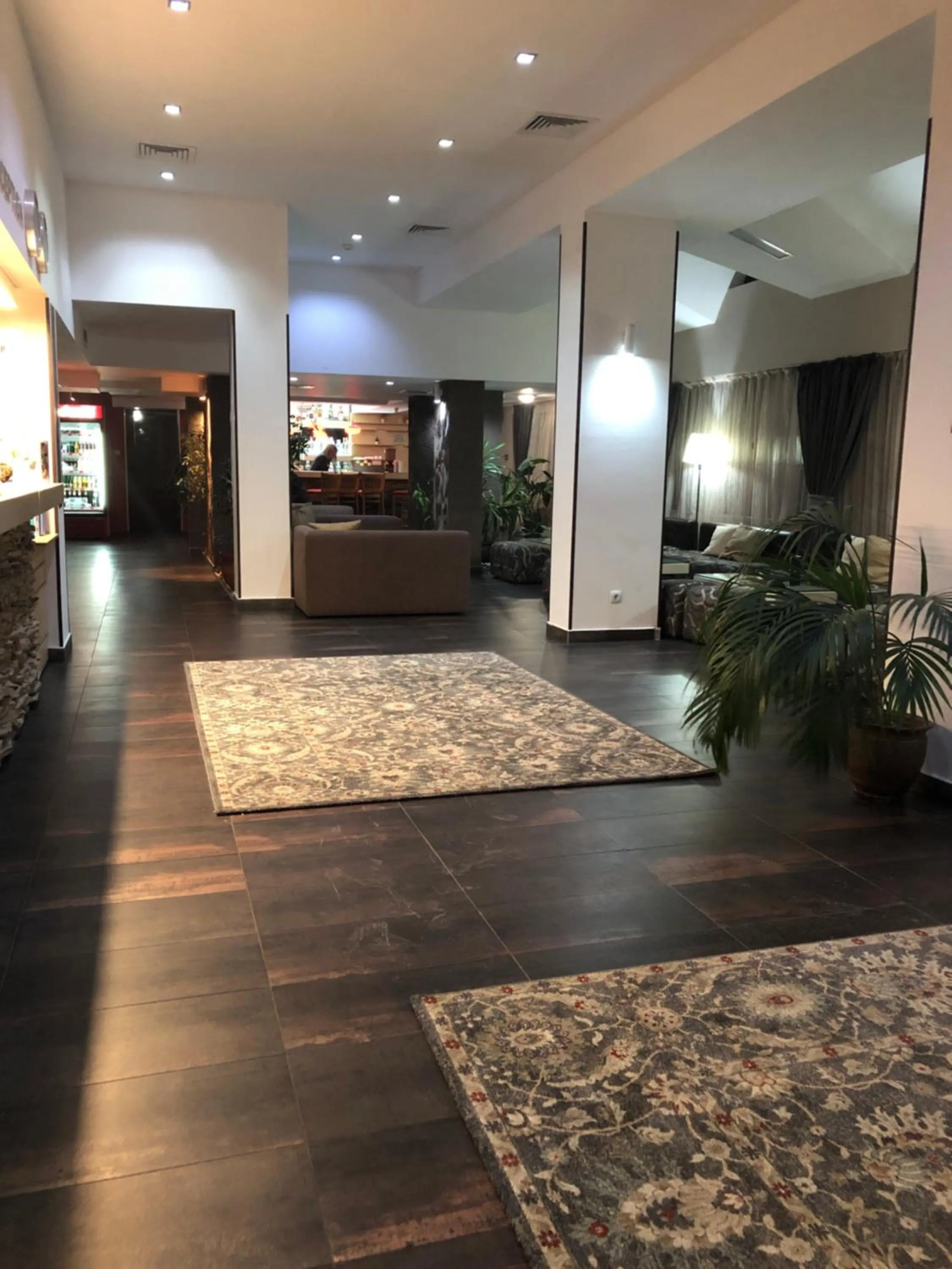 Lobby or reception in Olymp Hotel