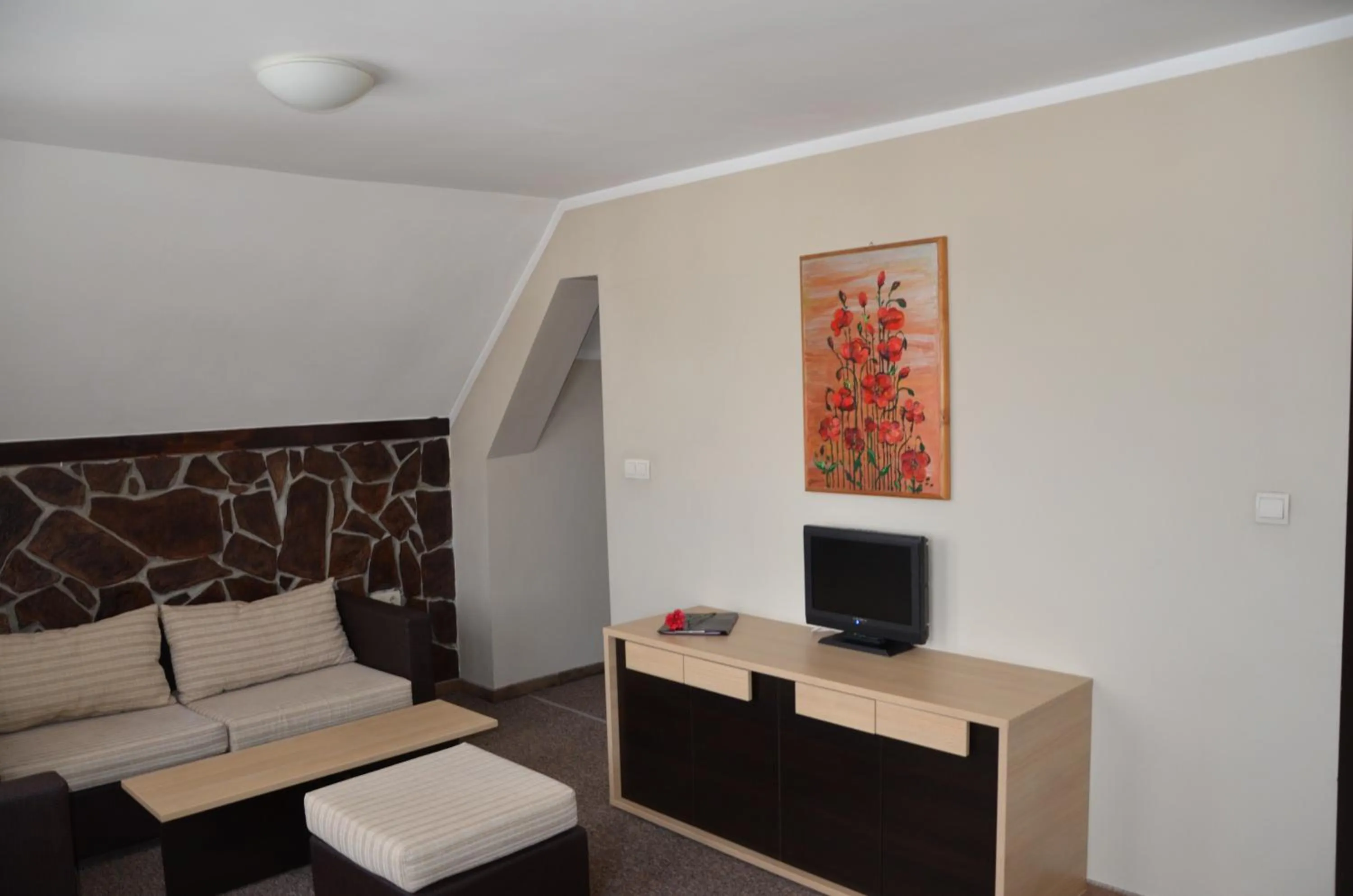 Living room in Olymp Hotel