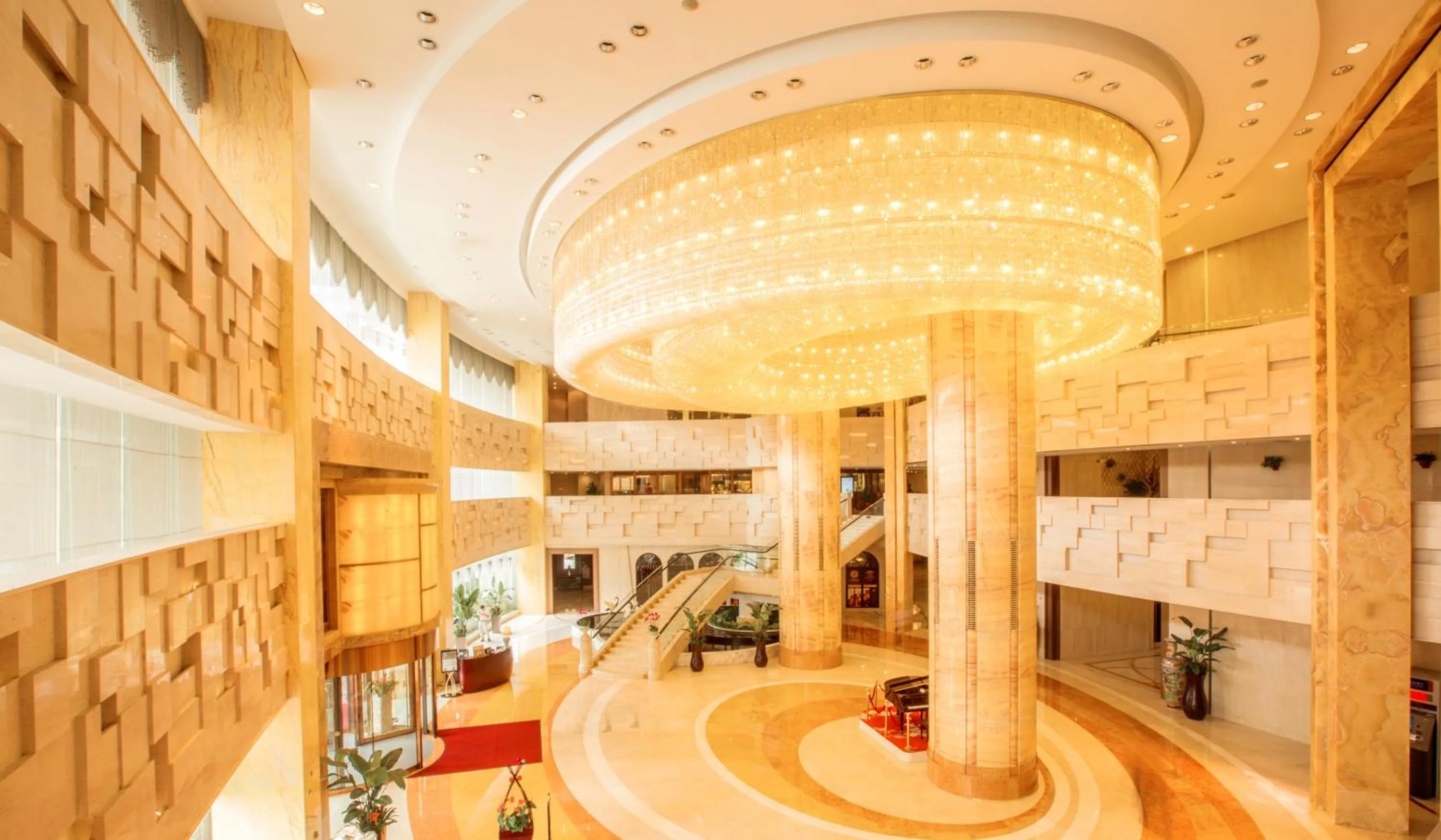 Lobby or reception in Soluxe Hotel Guangzhou