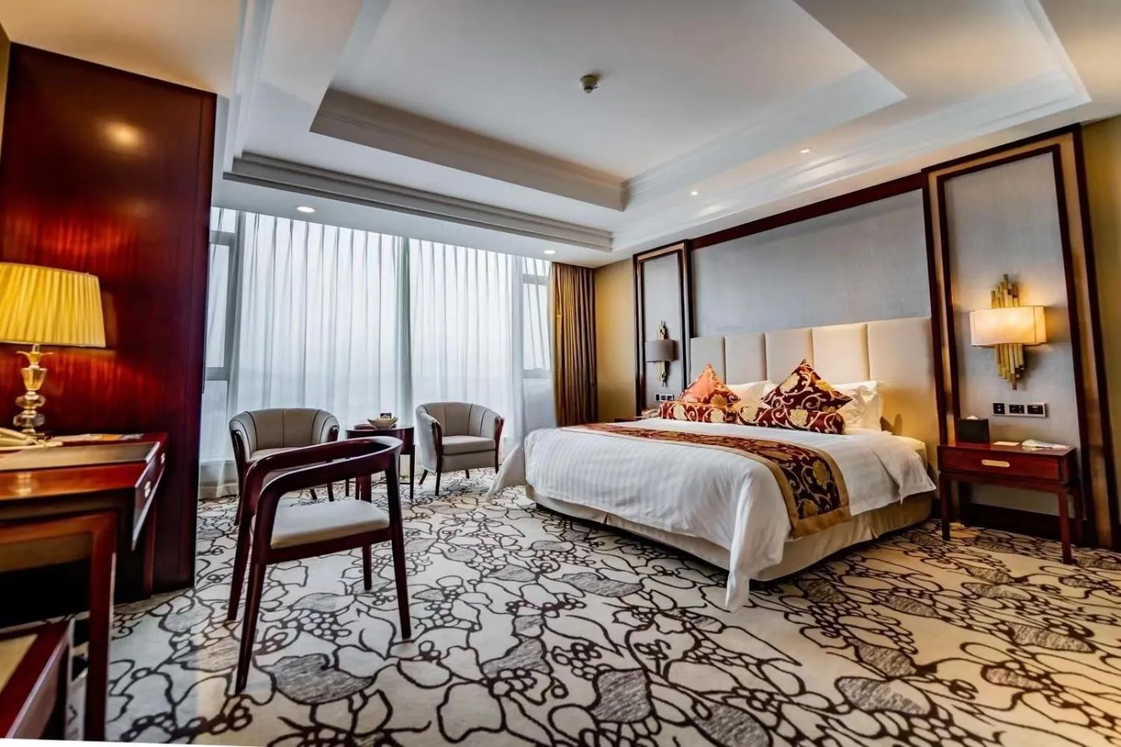 Bed in Soluxe Hotel Guangzhou