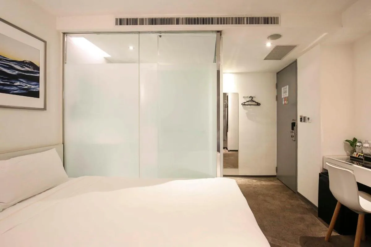 Bed in CityInn Hotel Taipei Station Branch III