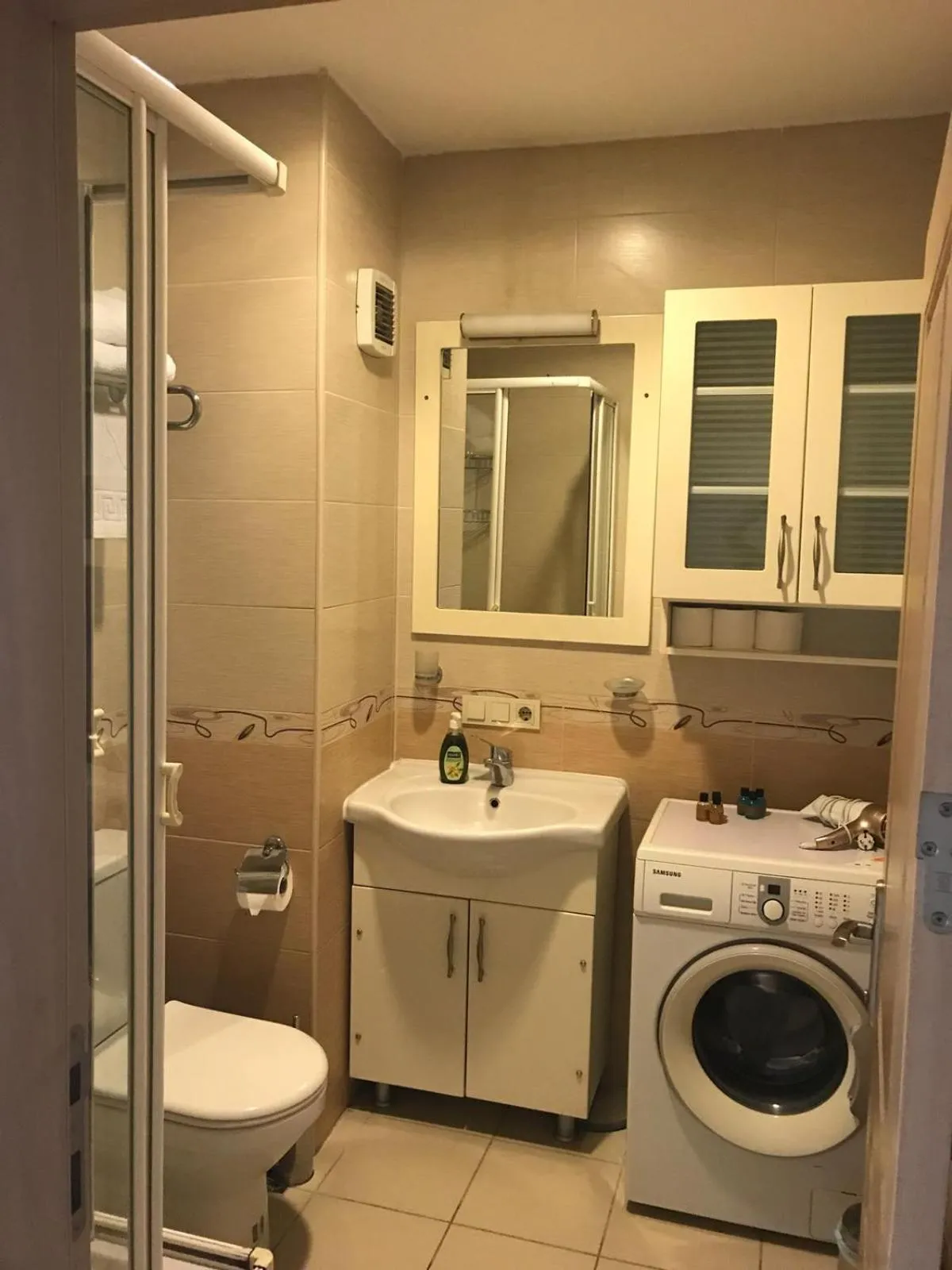 Shower in Taksim House Suites