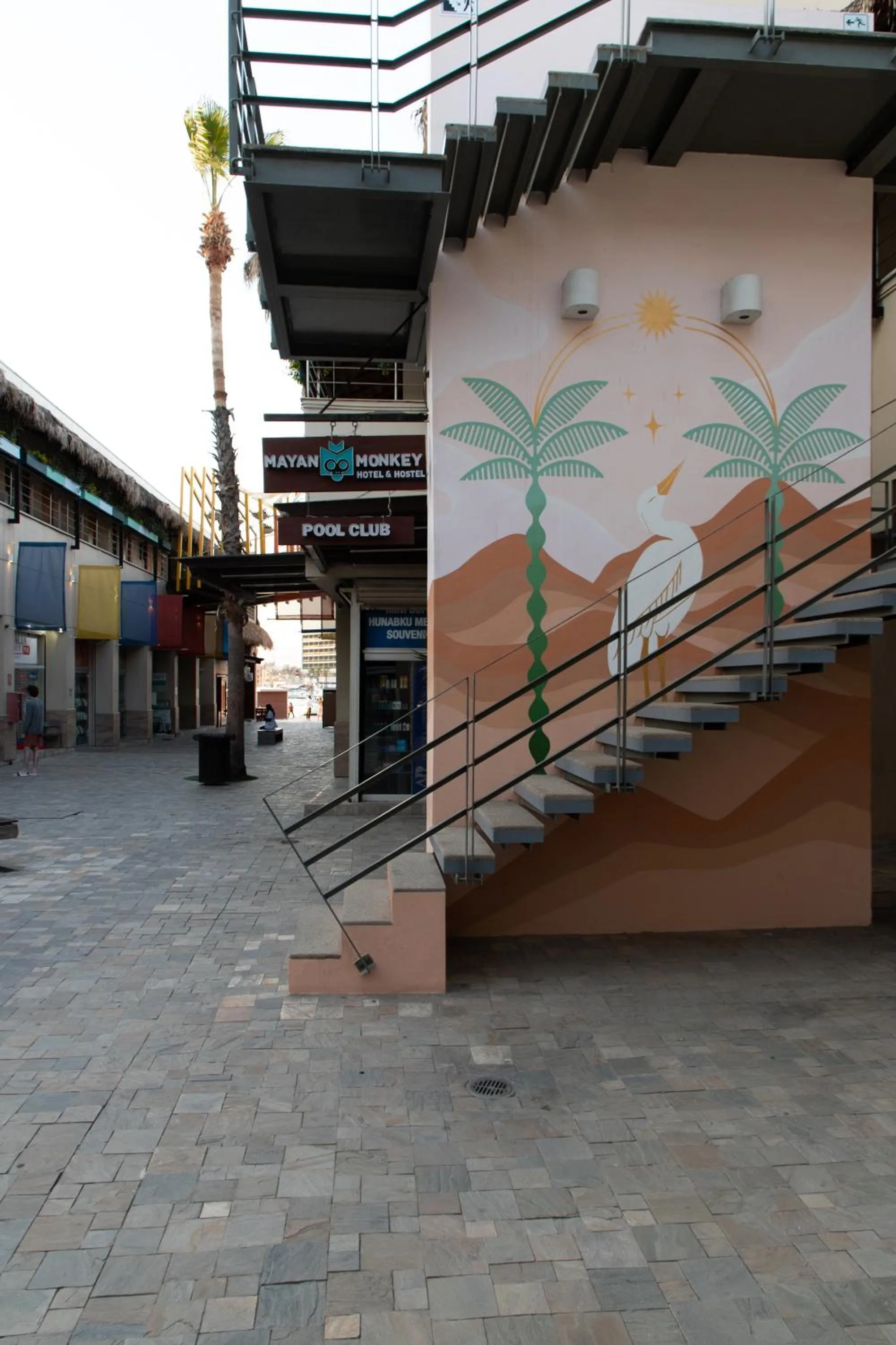 Facade/entrance in Mayan Monkey Los Cabos - Social Hotel
