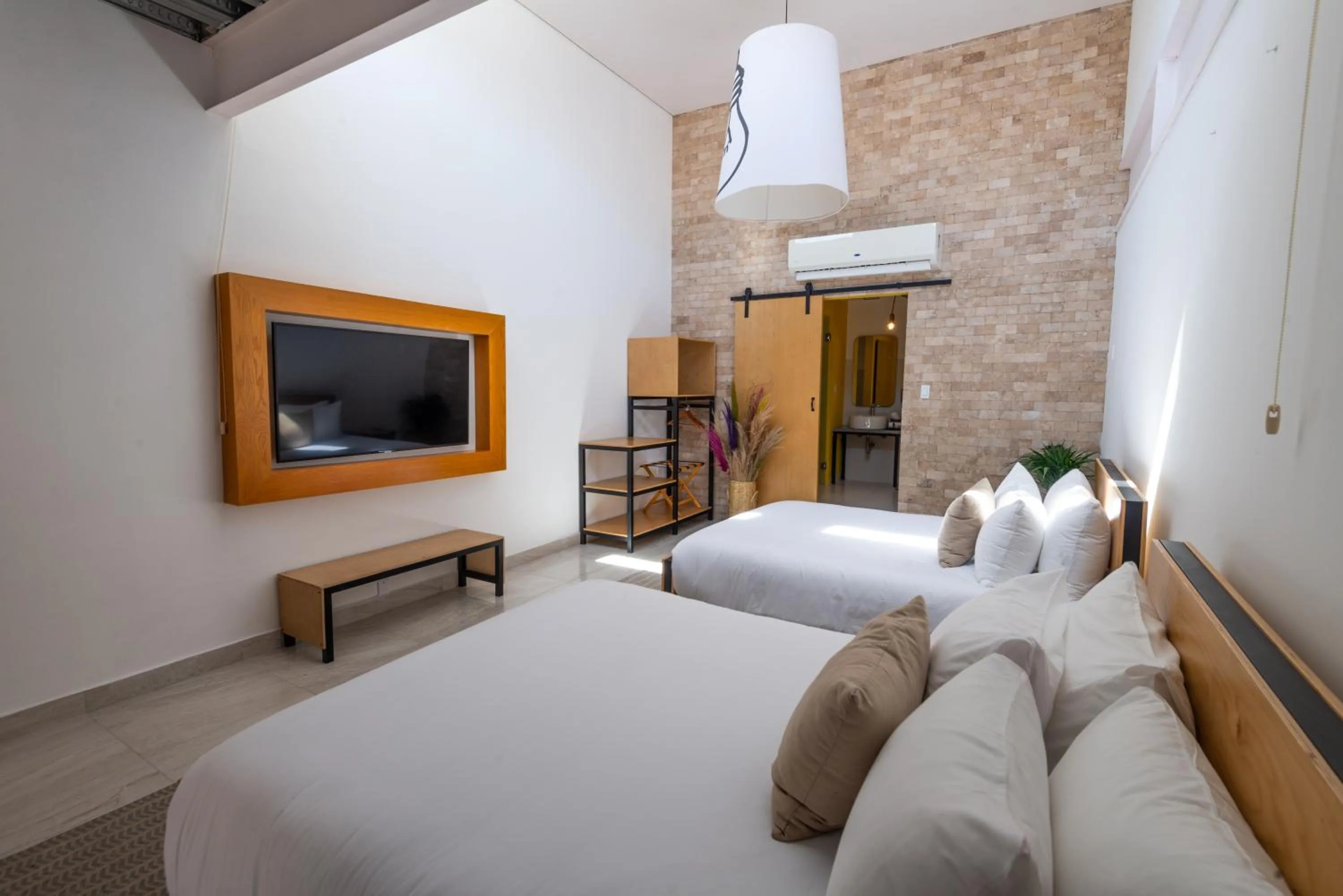 Superior Queen Room with Two Queen Beds in Mayan Monkey Los Cabos - Social Hotel