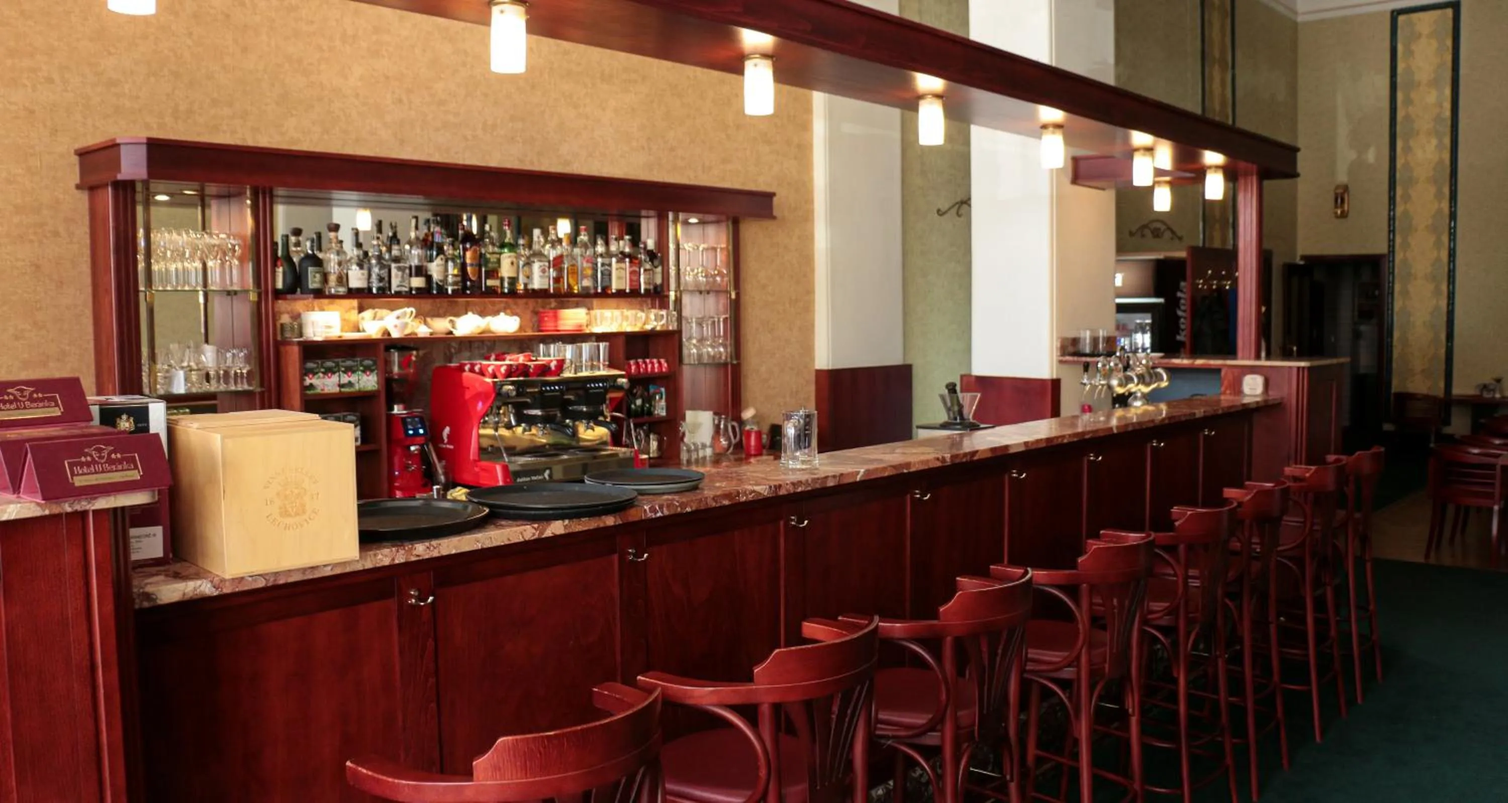 Lounge or bar in Hotel U Beránka Náchod