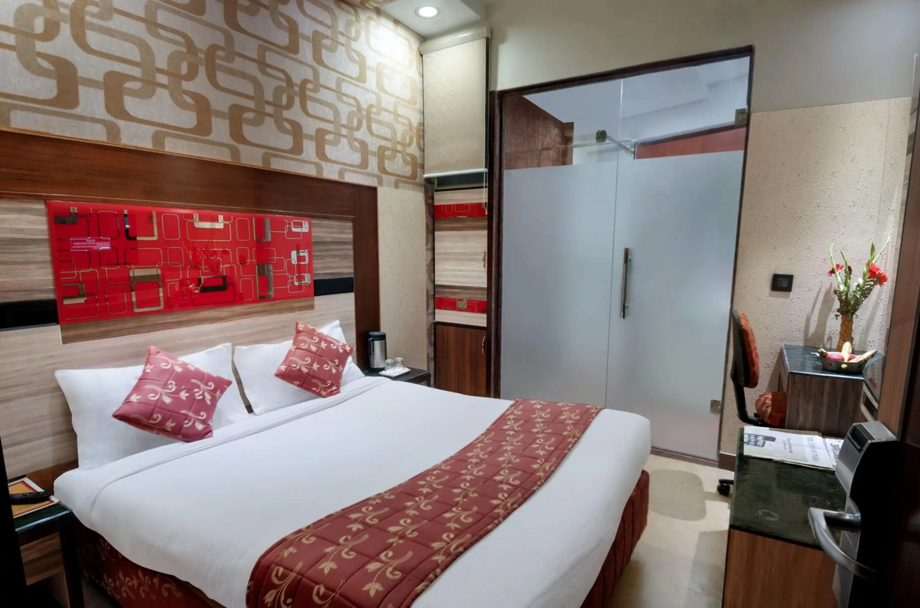Bed in Amar Yatri Niwas