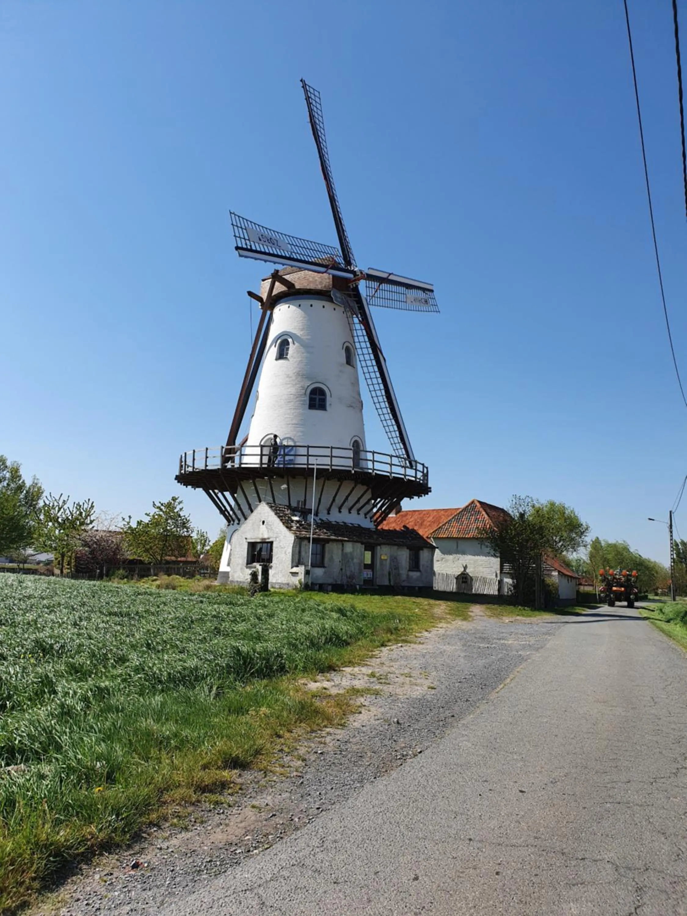 Natural landscape in B&B Kanegem Onverbloemd