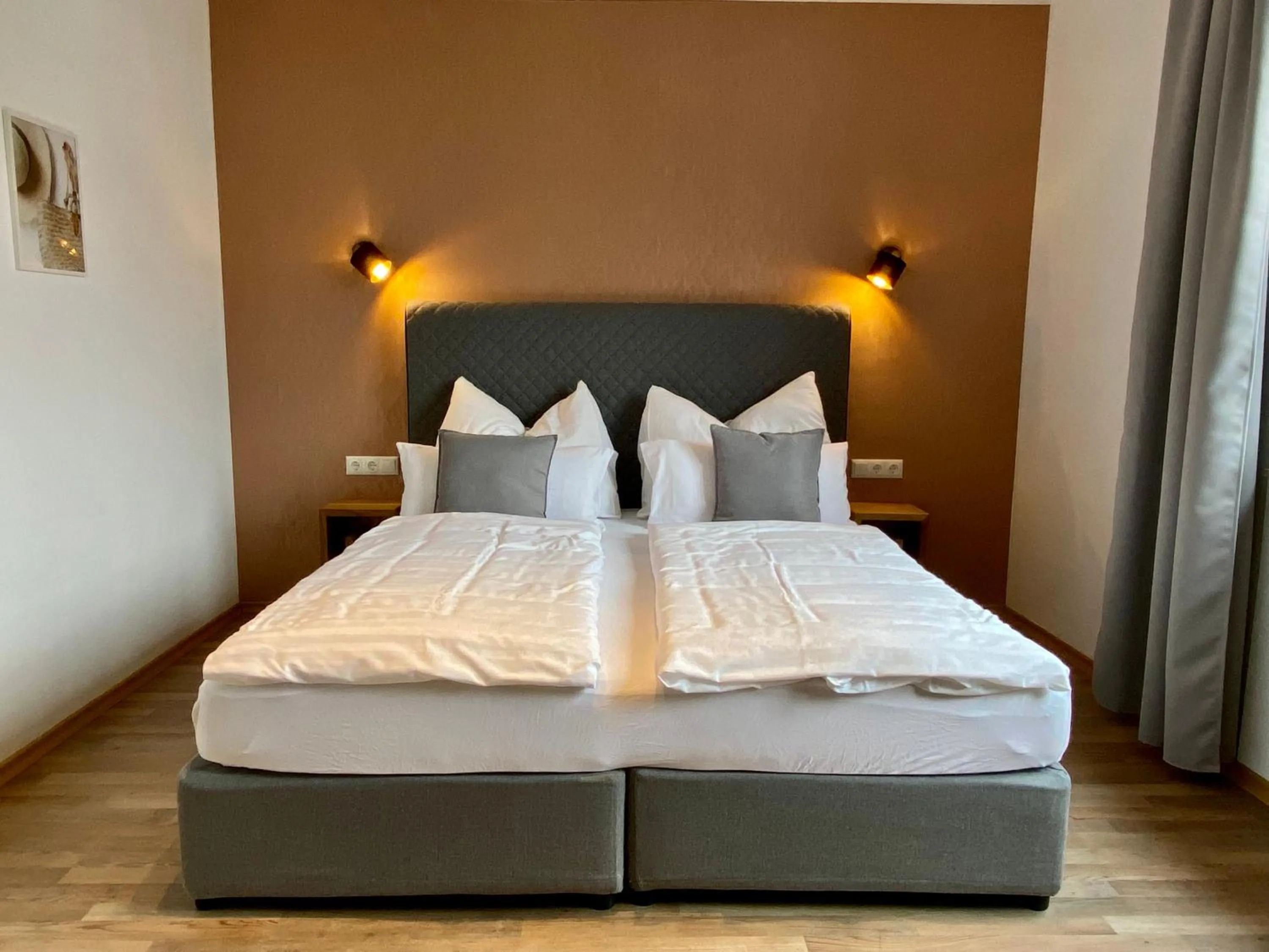 Bed in Wolf & Schaf Apartments