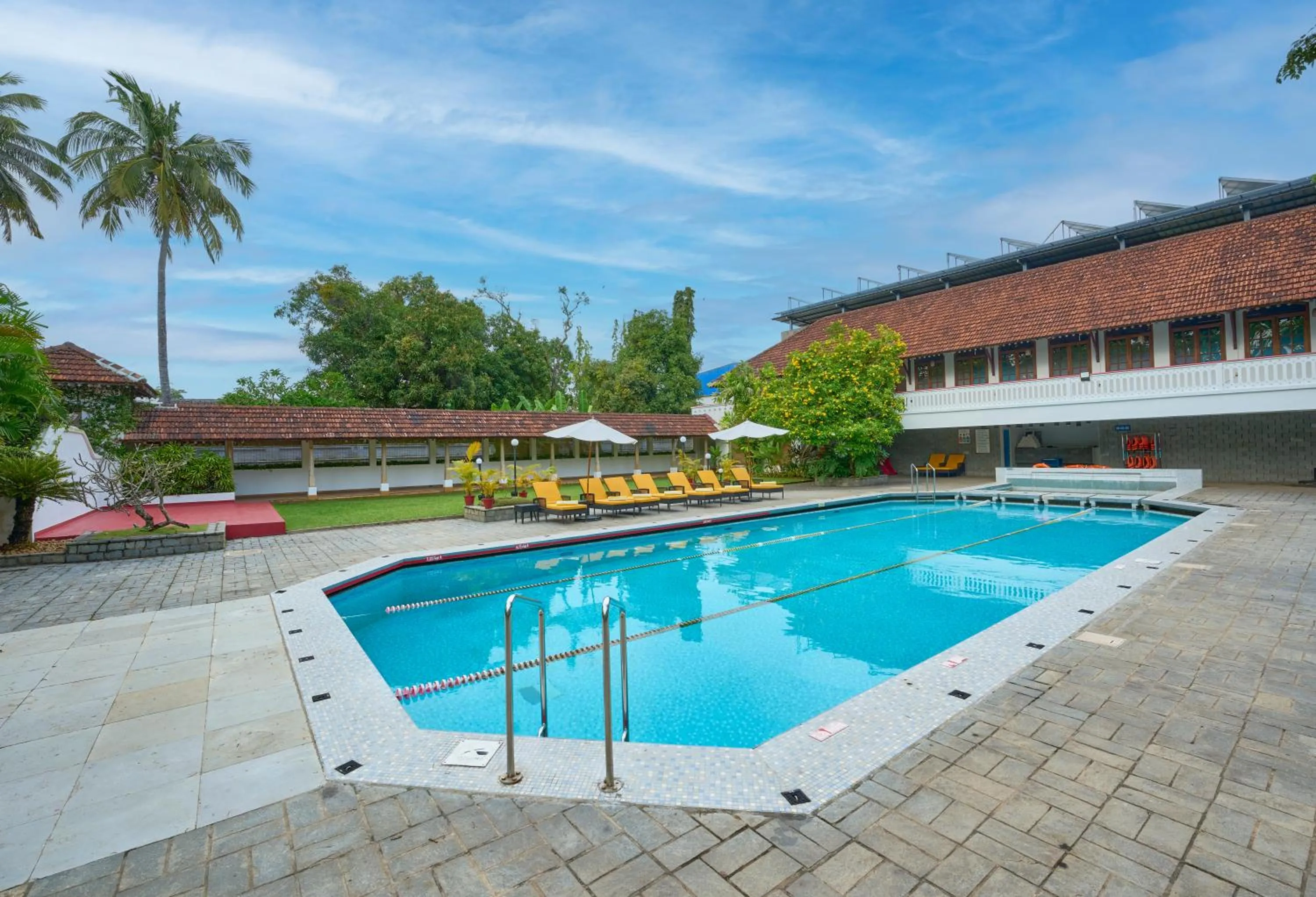 Swimming pool in Casino Hotel - CGH Earth, Cochin
