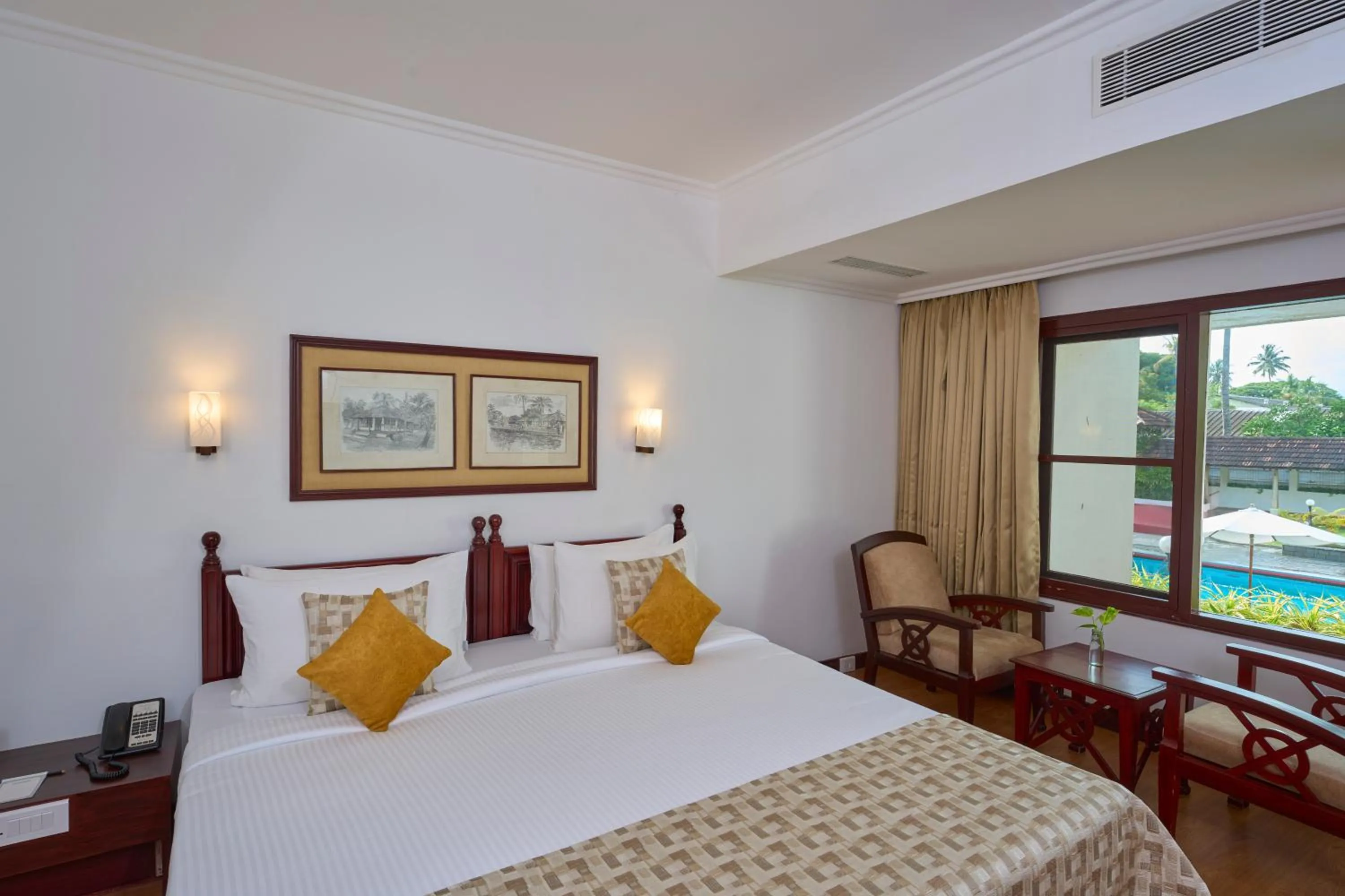 Bed in Casino Hotel - CGH Earth, Cochin