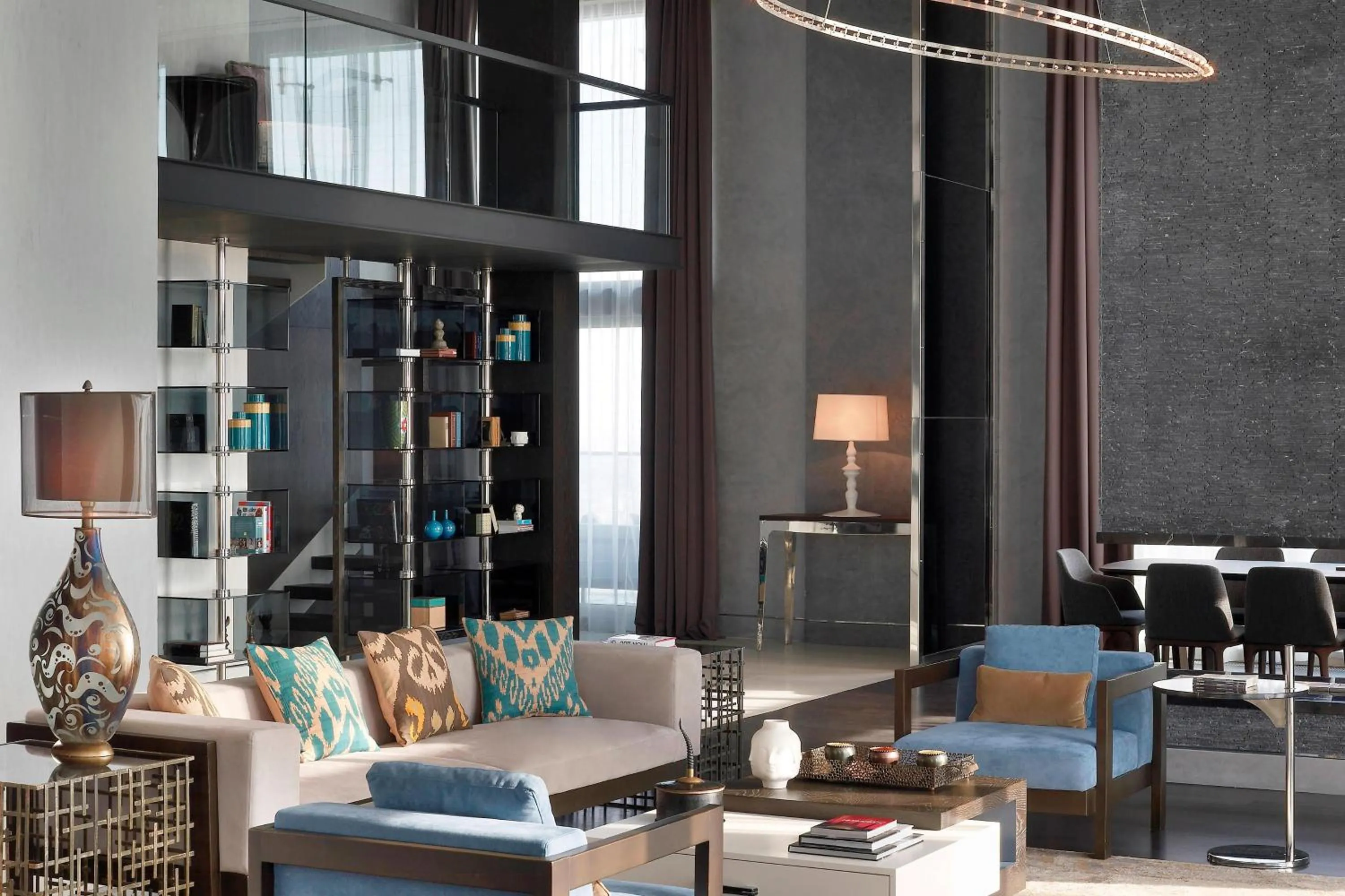 Living room in Le Meridien Istanbul Etiler