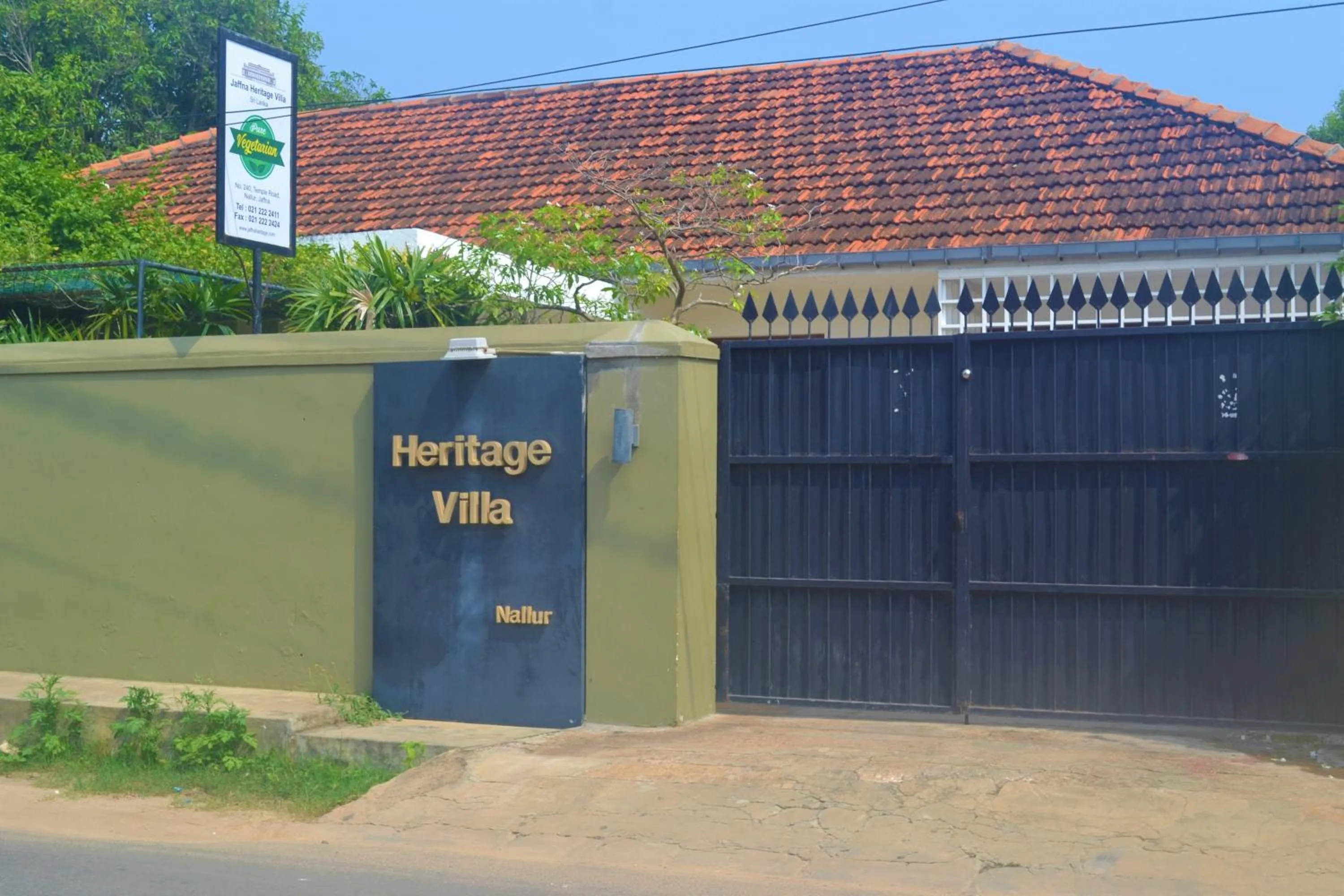 Property building in Jaffna Heritage Villa
