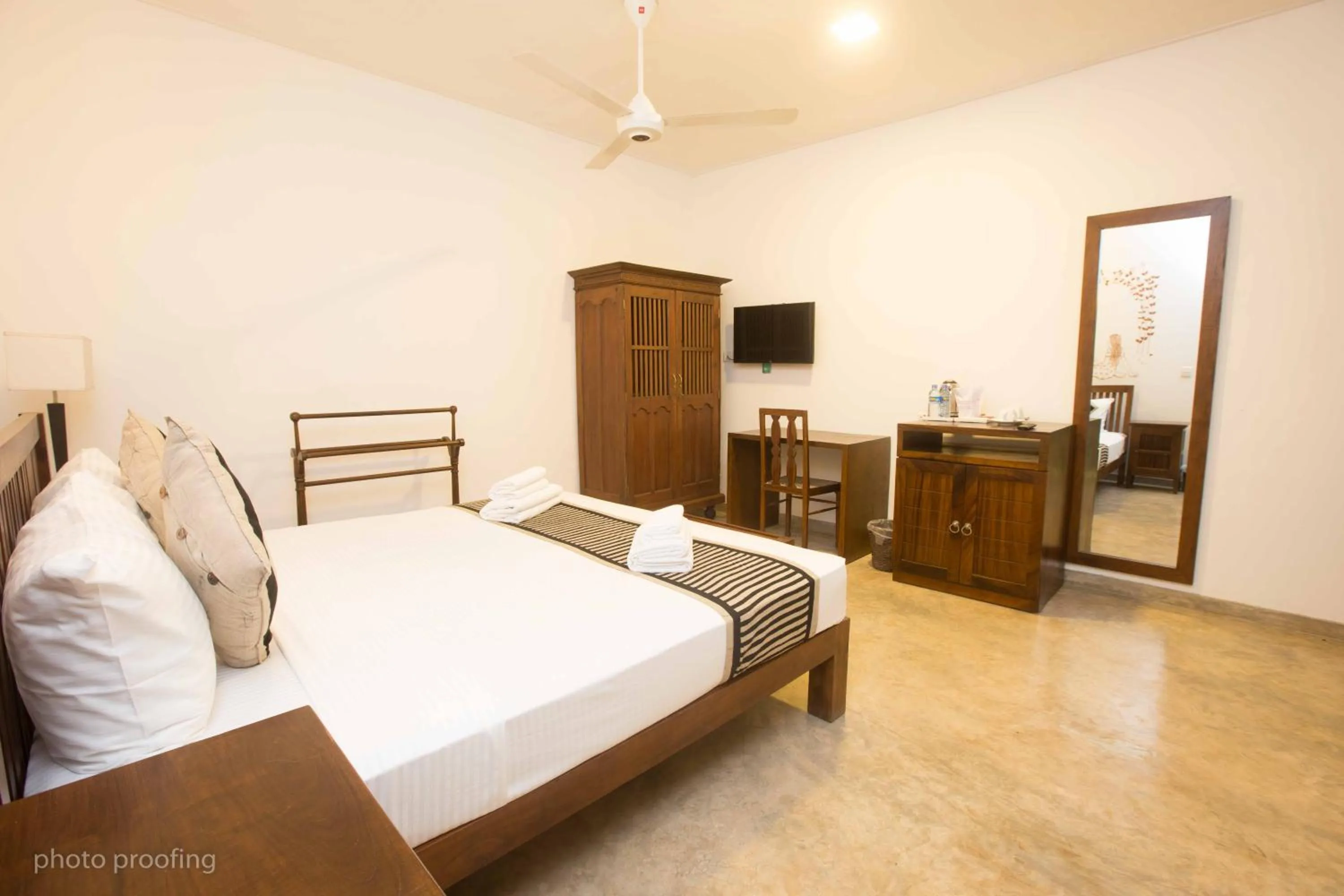 Bed in Jaffna Heritage Villa