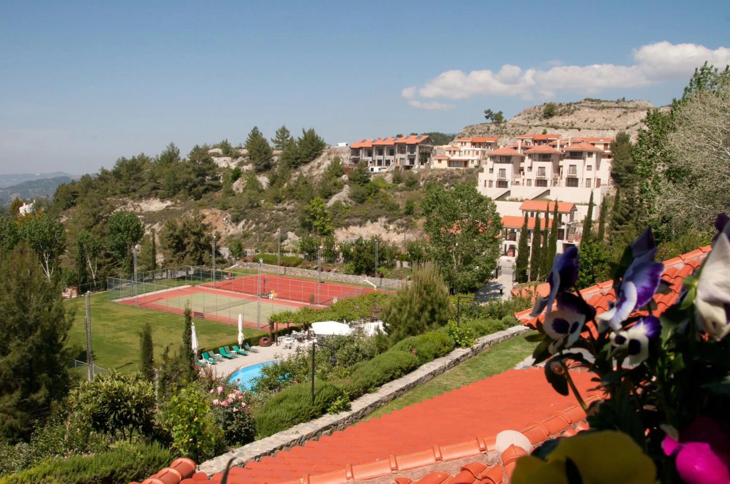 Tennis court in Rodon Hotel and Resort