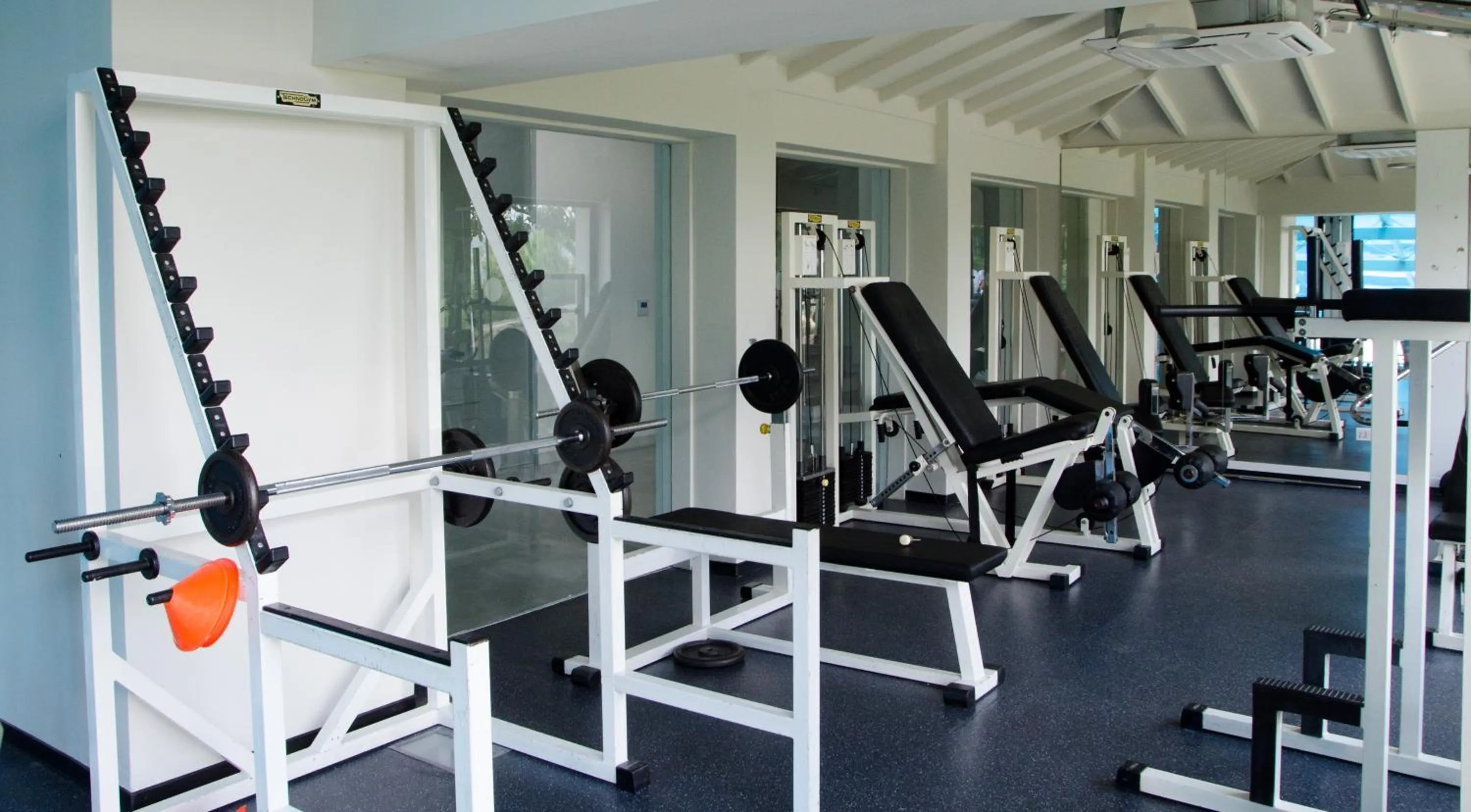 Fitness centre/facilities in Rodon Hotel and Resort
