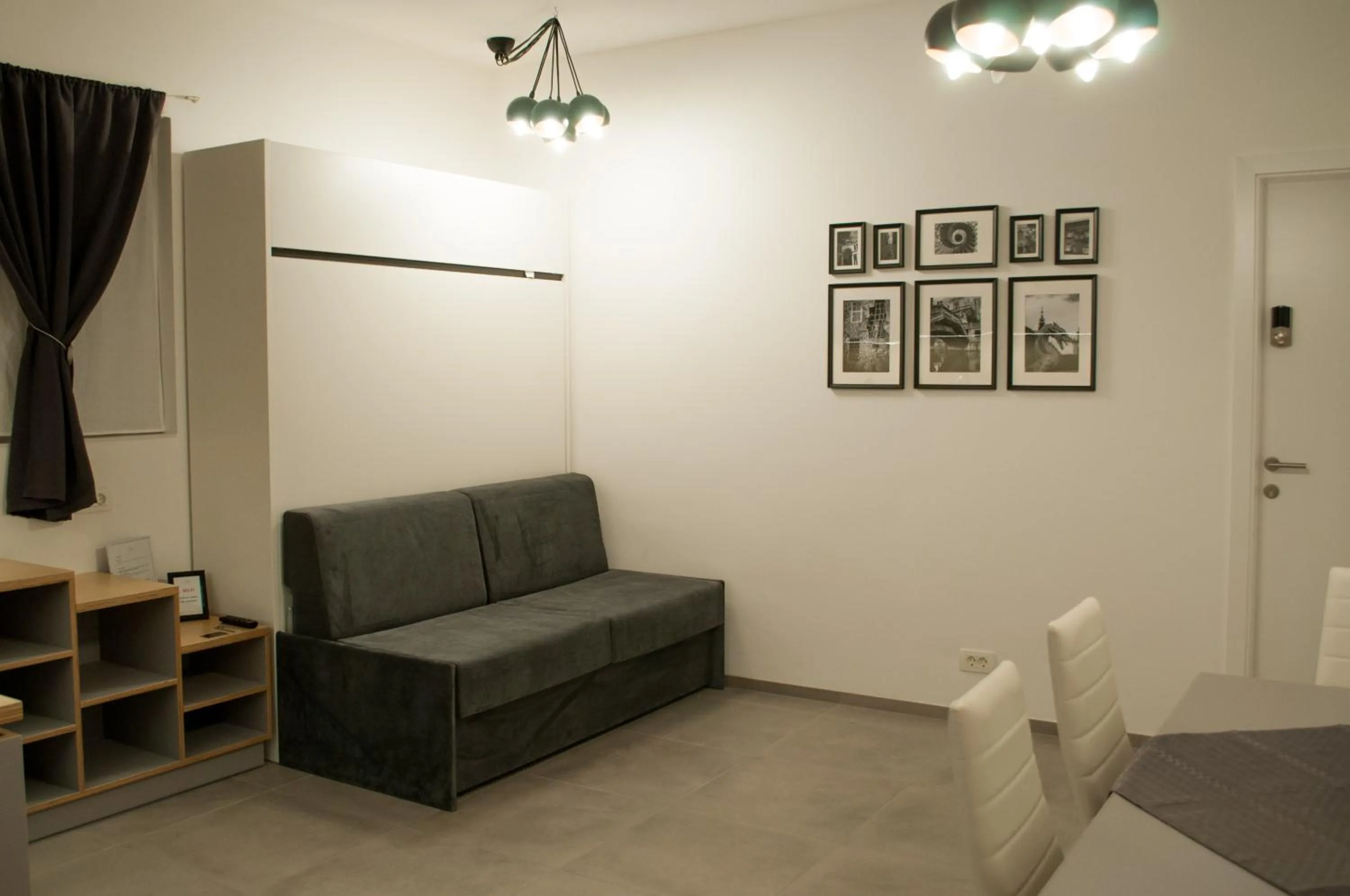 Living room in Pekarna apartments