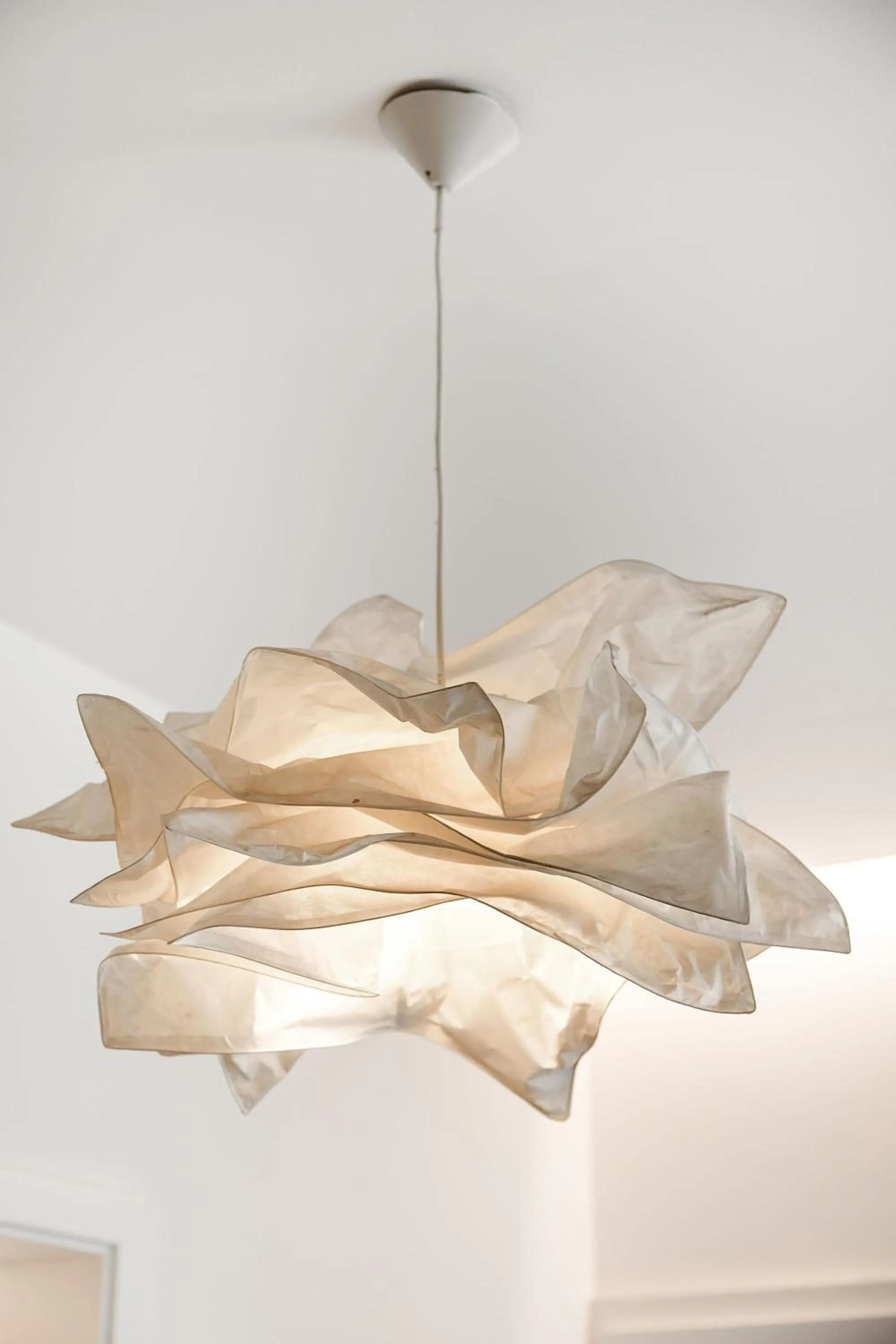 Bedroom in Pekarna apartments