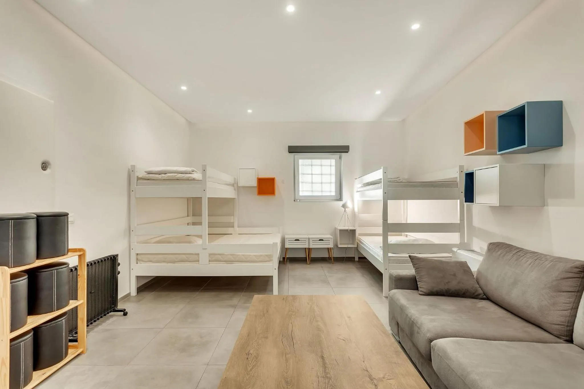 Bedroom, Bed in Pekarna apartments