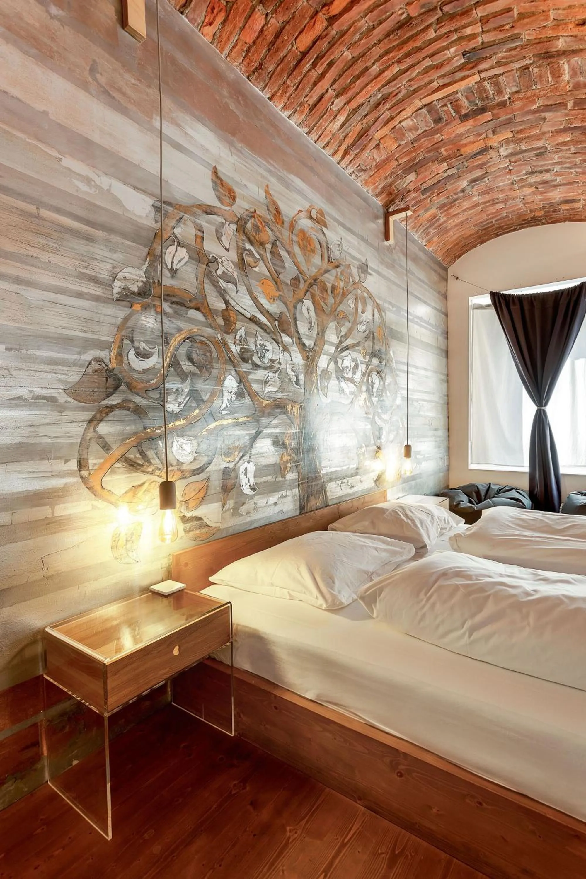 Bed in Pekarna apartments