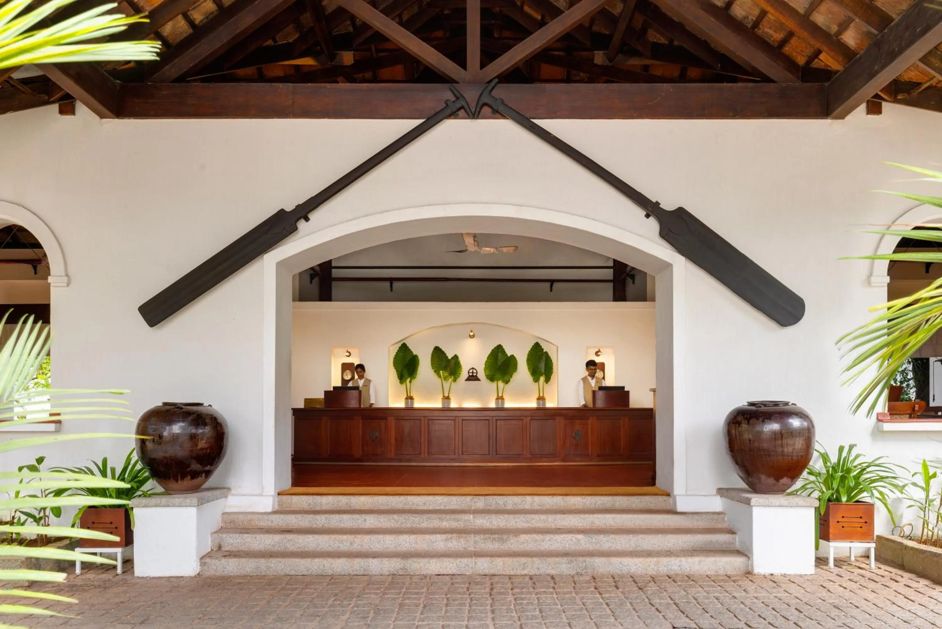 Lobby or reception in Brunton Boatyard - A CGH Earth Experience