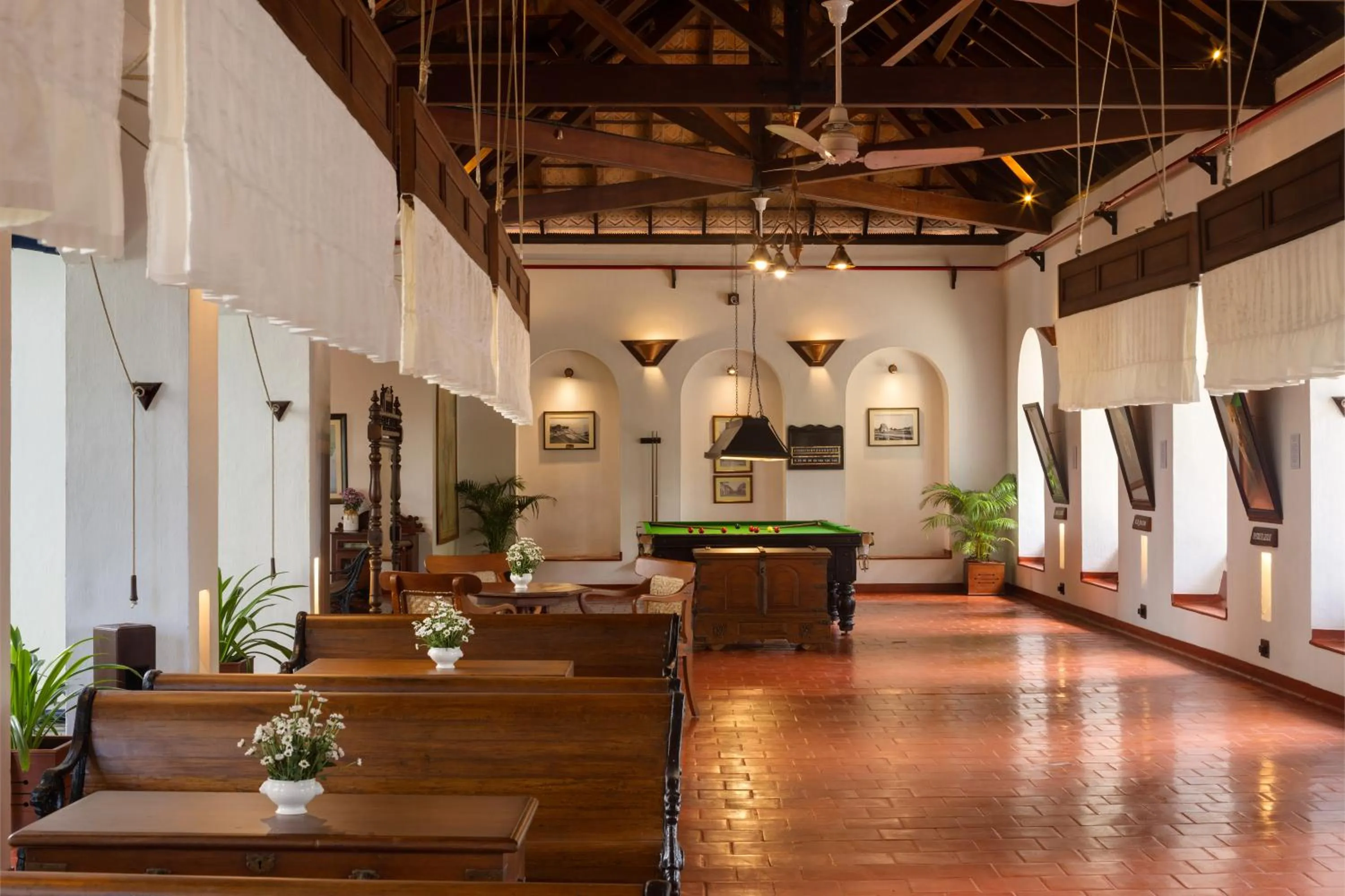 Lobby or reception in Brunton Boatyard - A CGH Earth Experience