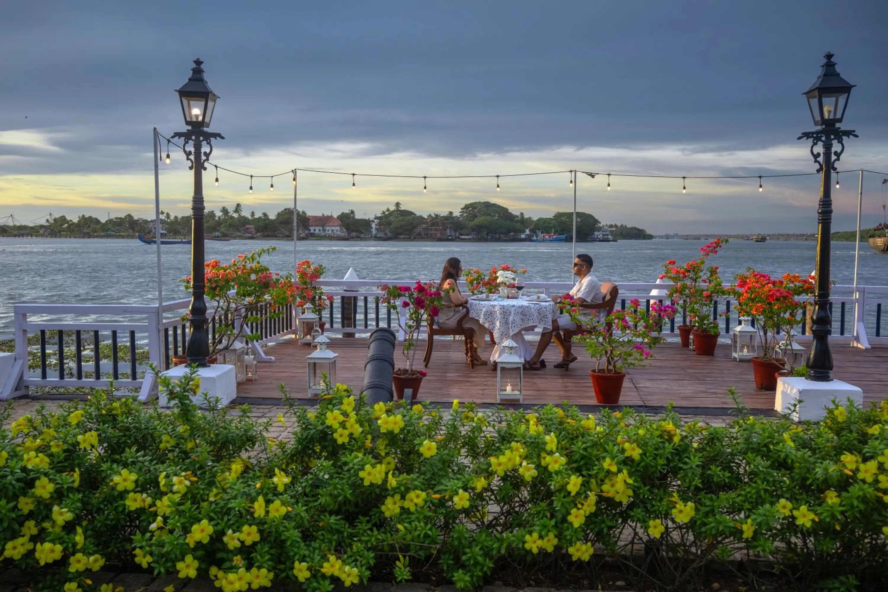 Sea view in Brunton Boatyard - A CGH Earth Experience