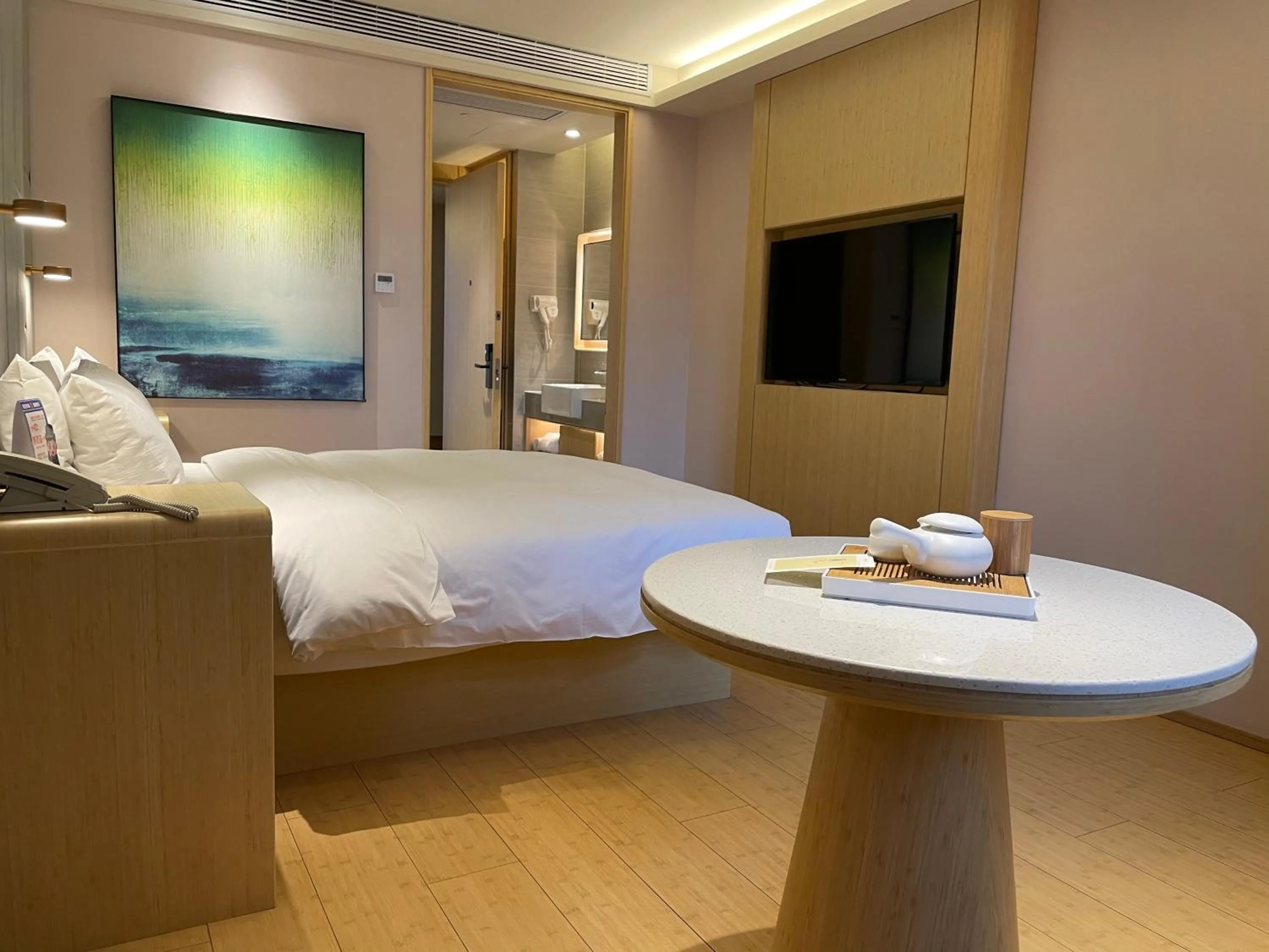 Bed in JI Hotel Shanghai Hongqiao National Convention and Exhibition Center Huaxiang Road