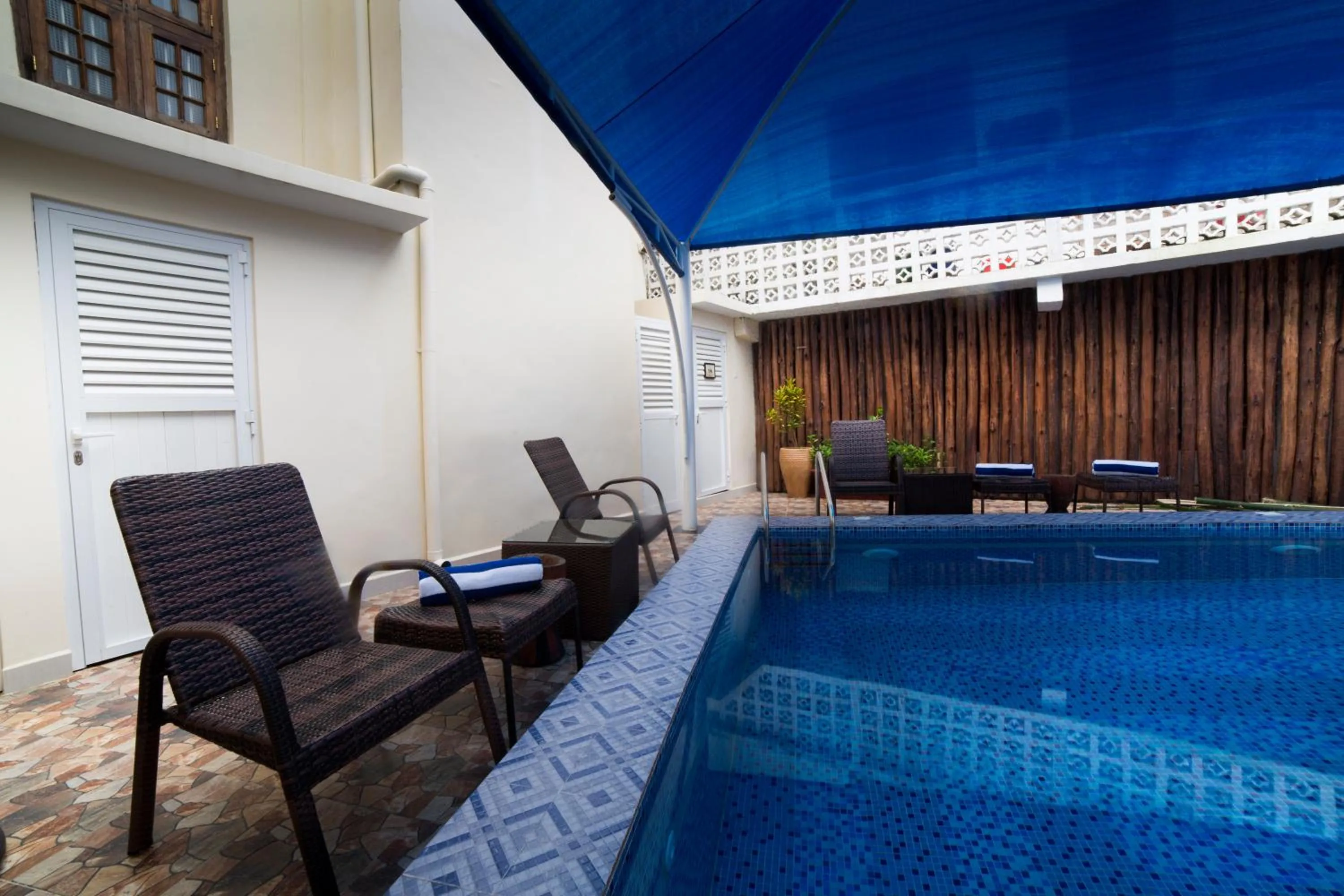 sunbed in Spice Palace Hotel