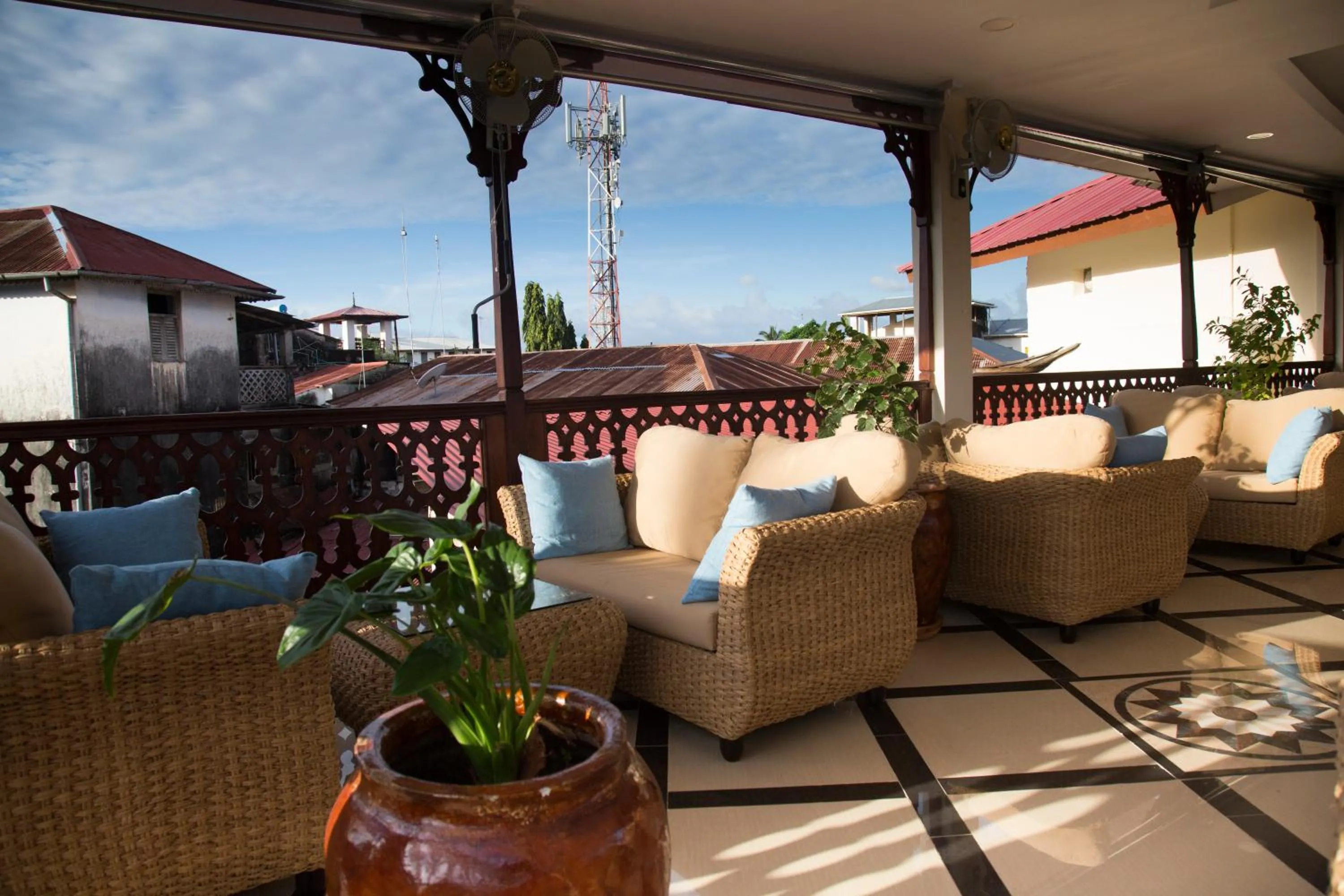 Balcony/Terrace in Spice Palace Hotel