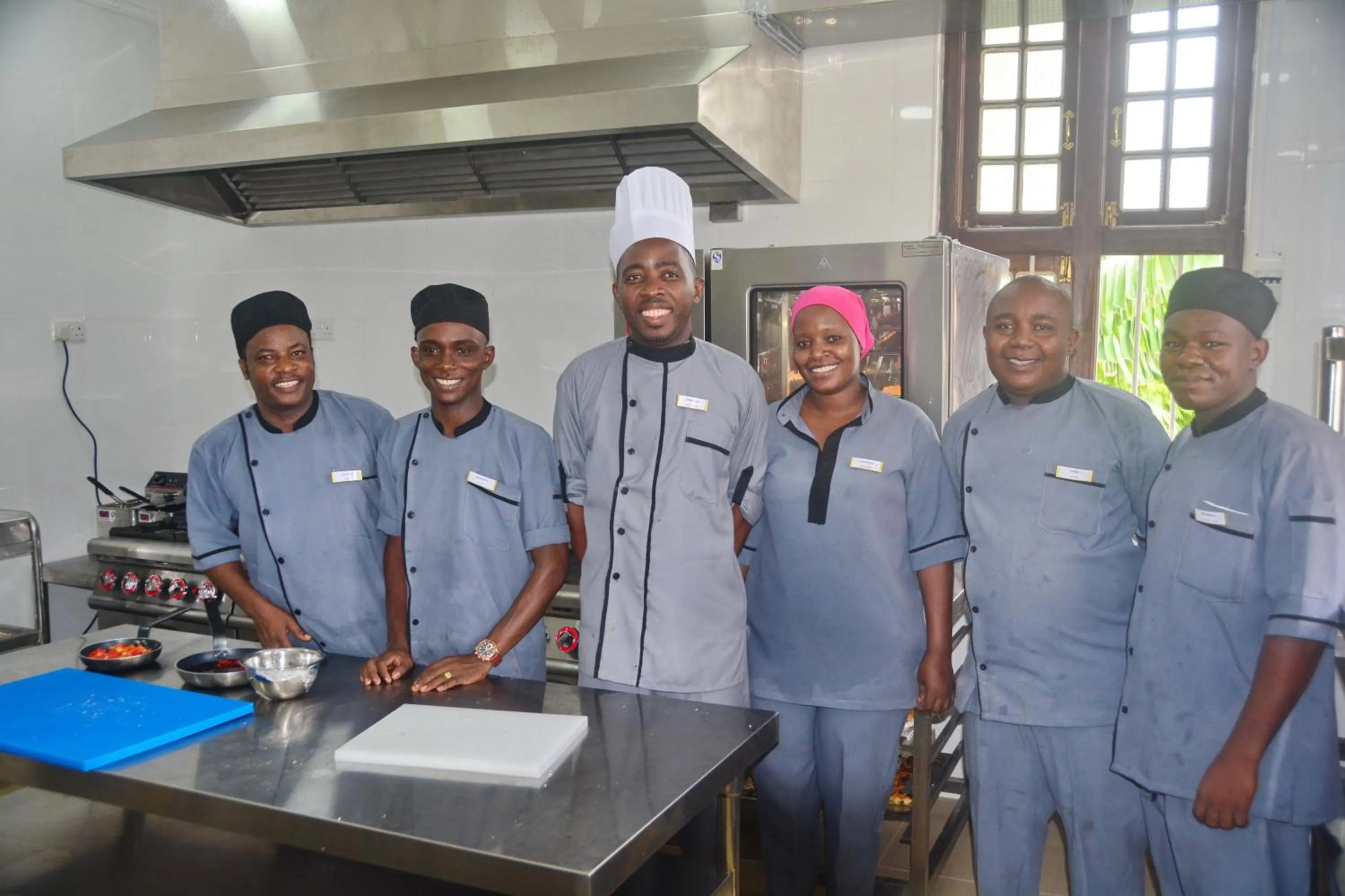 Staff in Spice Palace Hotel