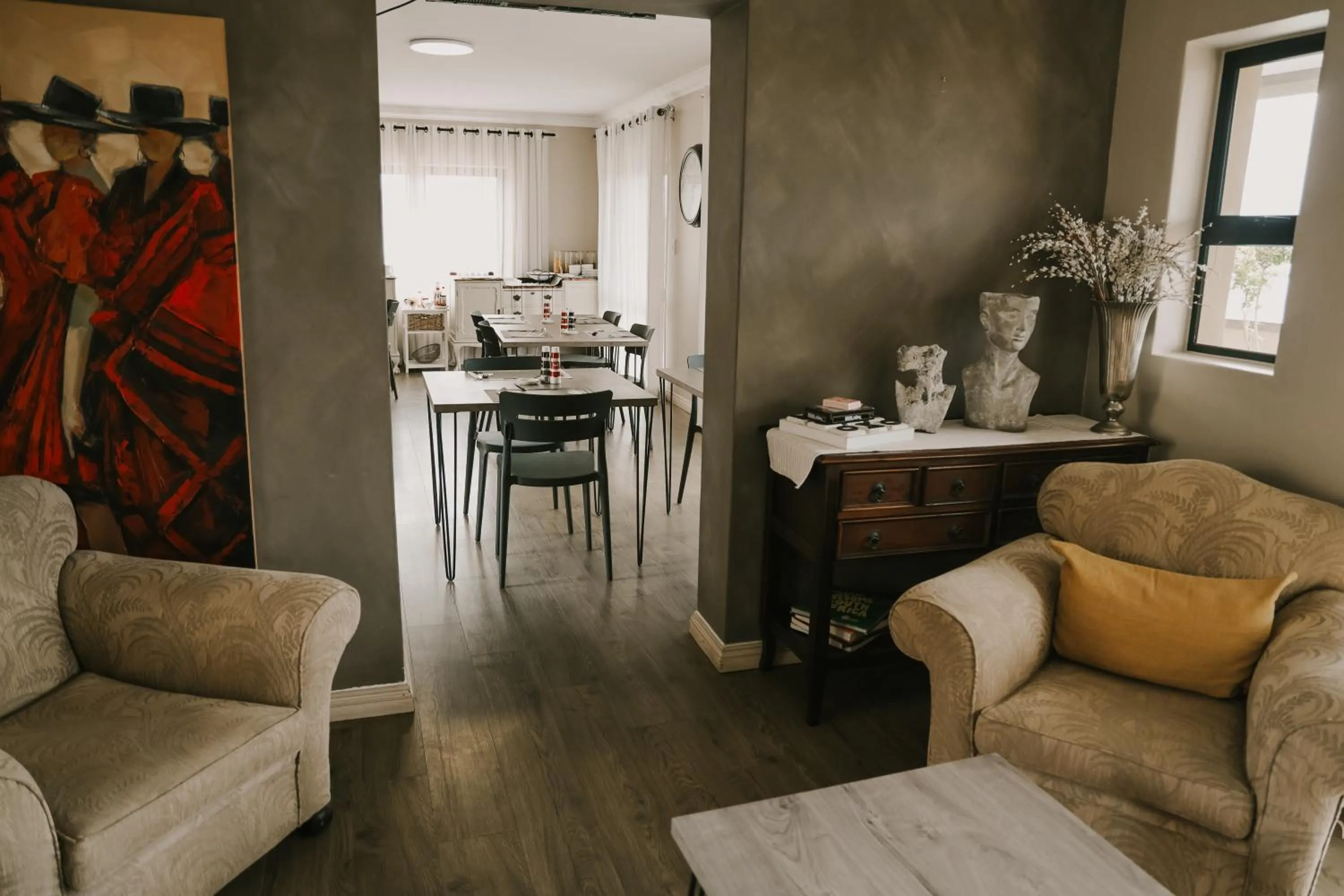 Living room in Stone Olive Guesthouse