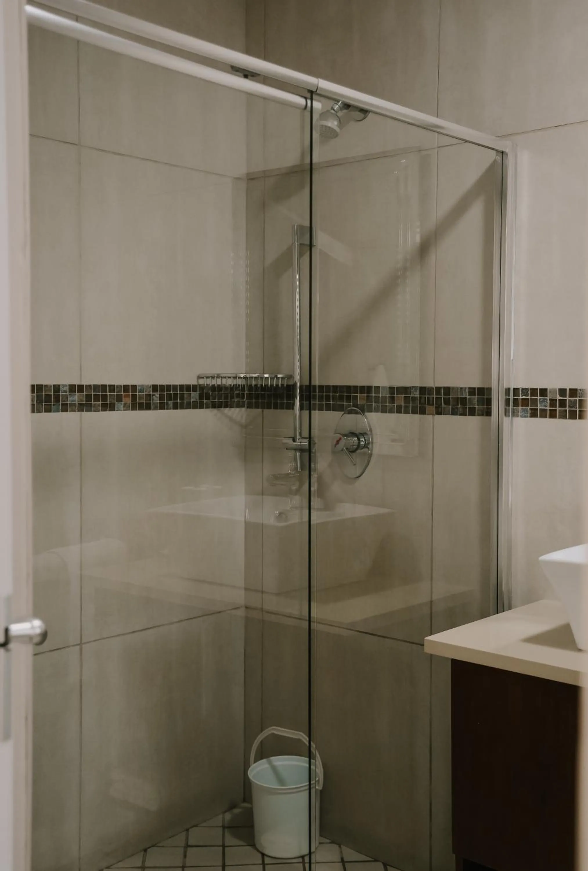 Shower in Stone Olive Guesthouse