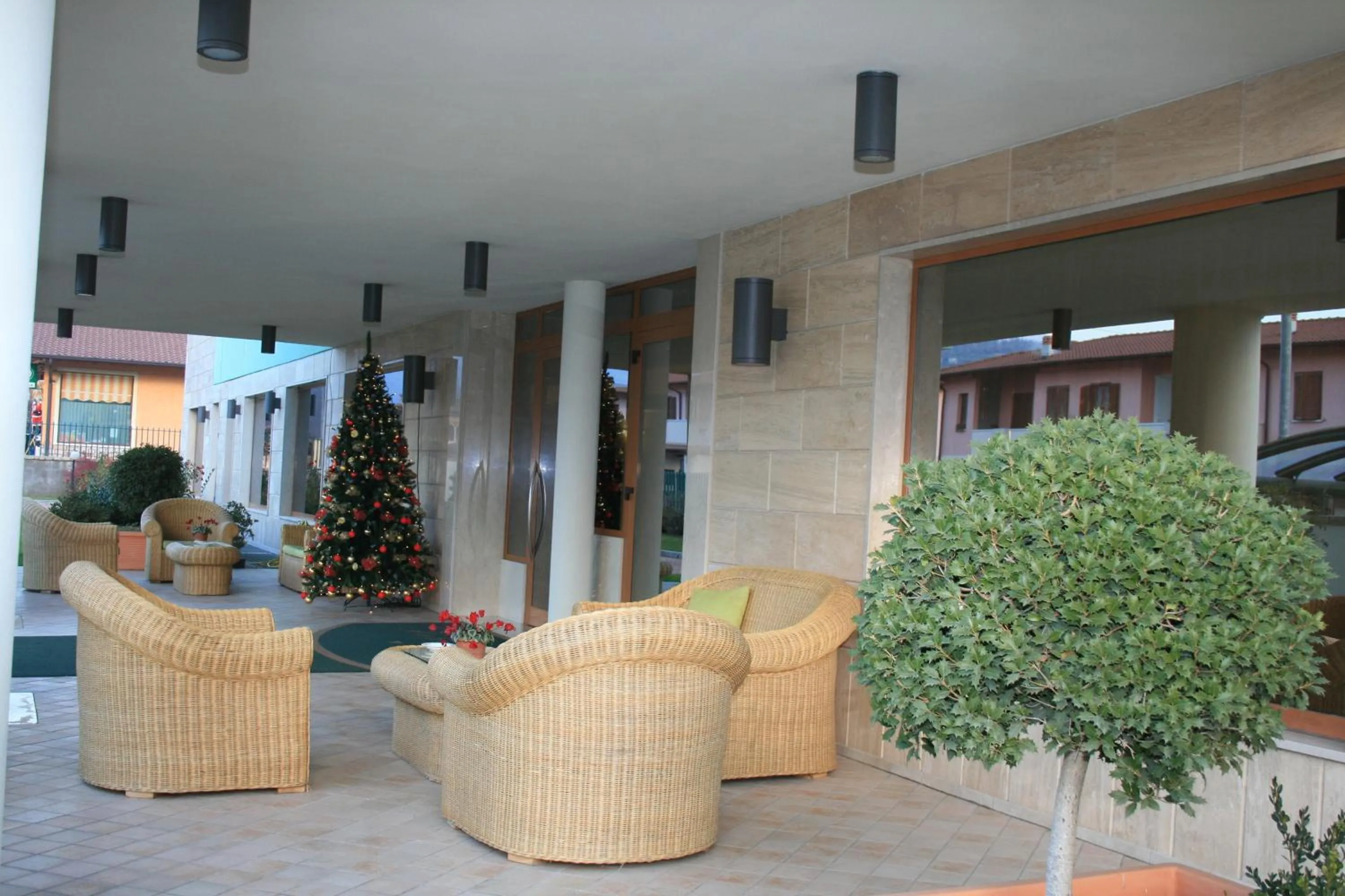 Facade/entrance in La Fonte Hotel