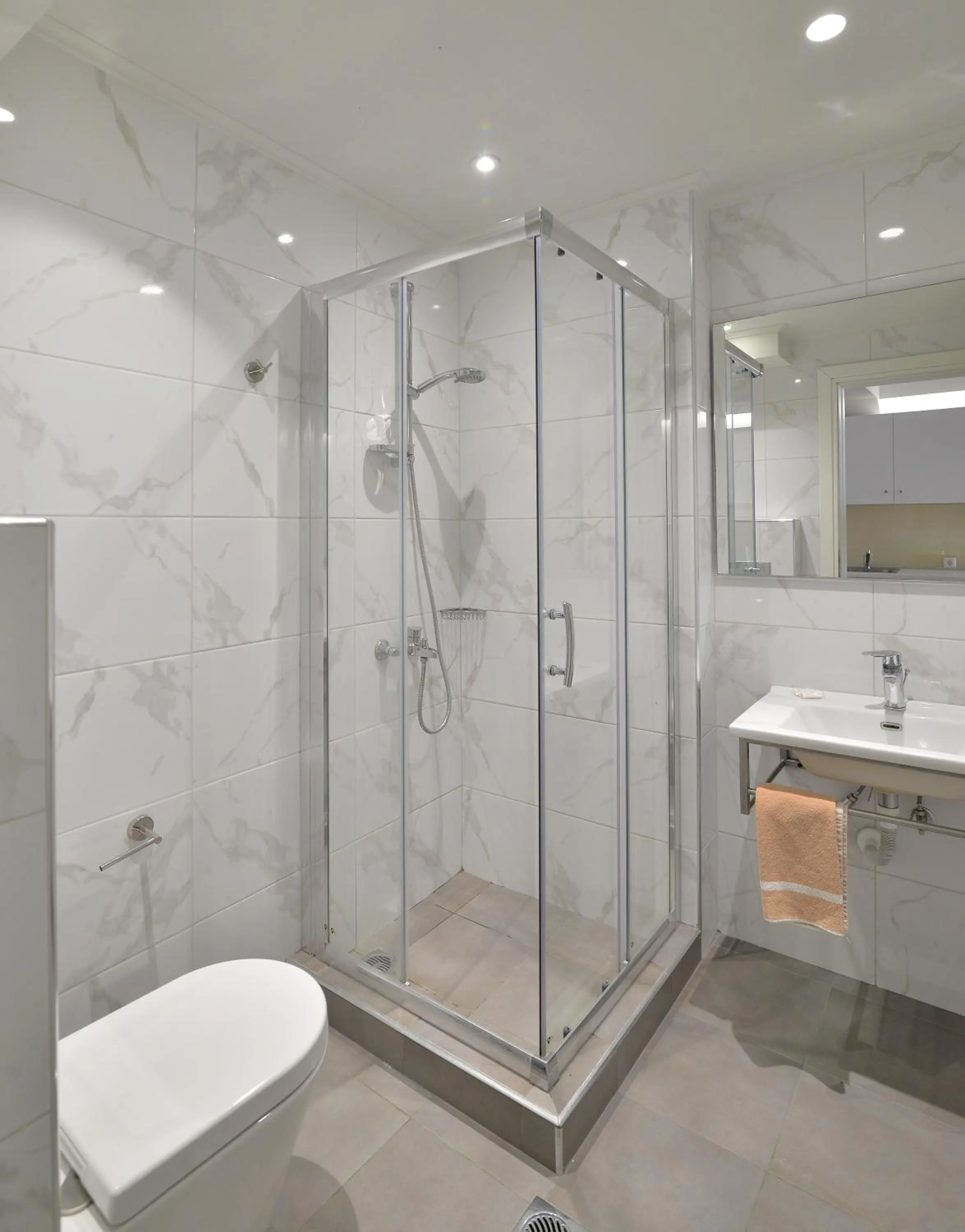 Bathroom in Nefeli Apartments