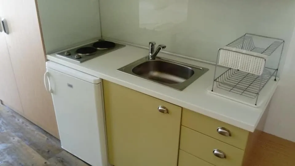 Kitchen or kitchenette in Nefeli Apartments