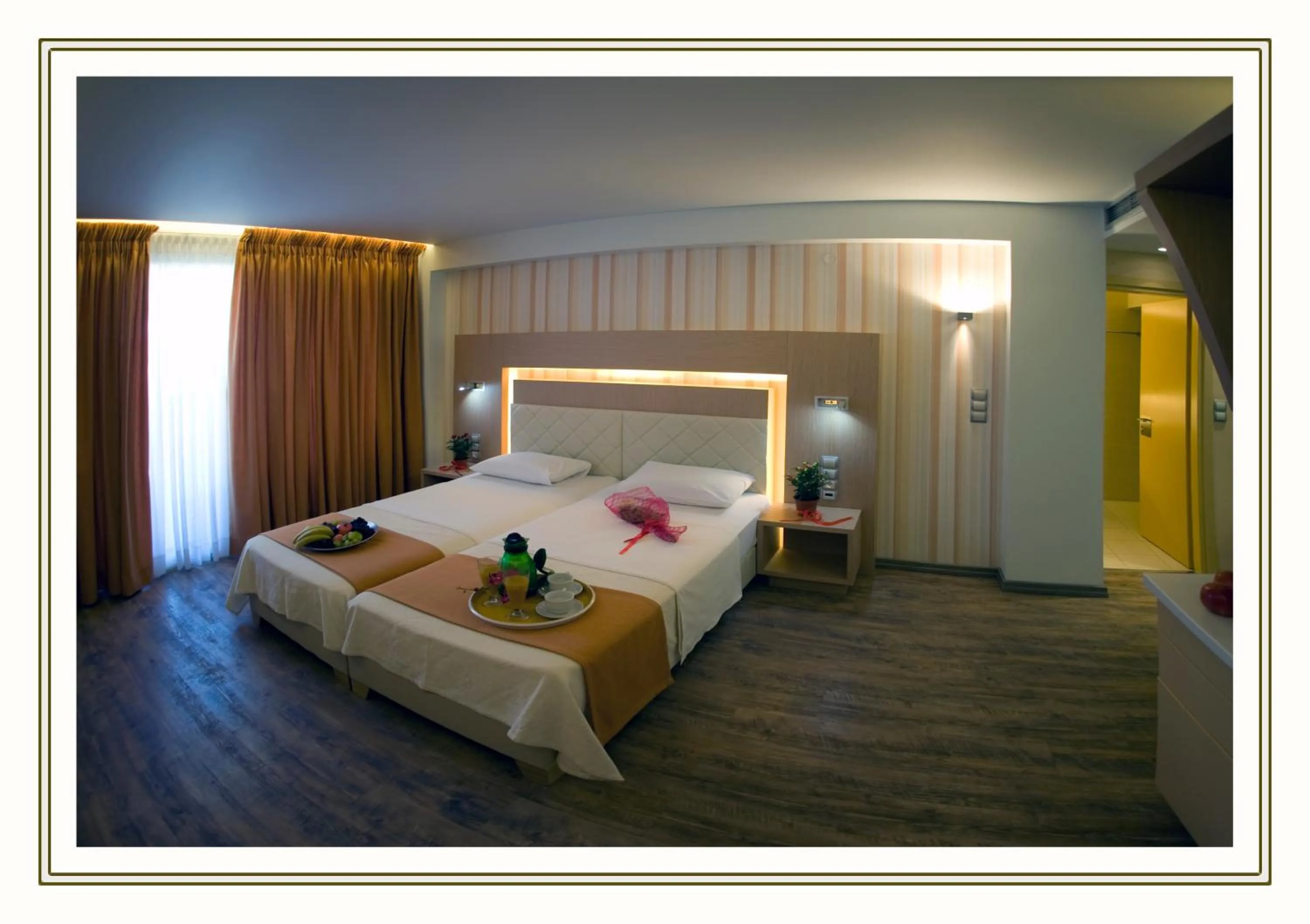 Photo of the whole room, Bed in Nefeli Apartments