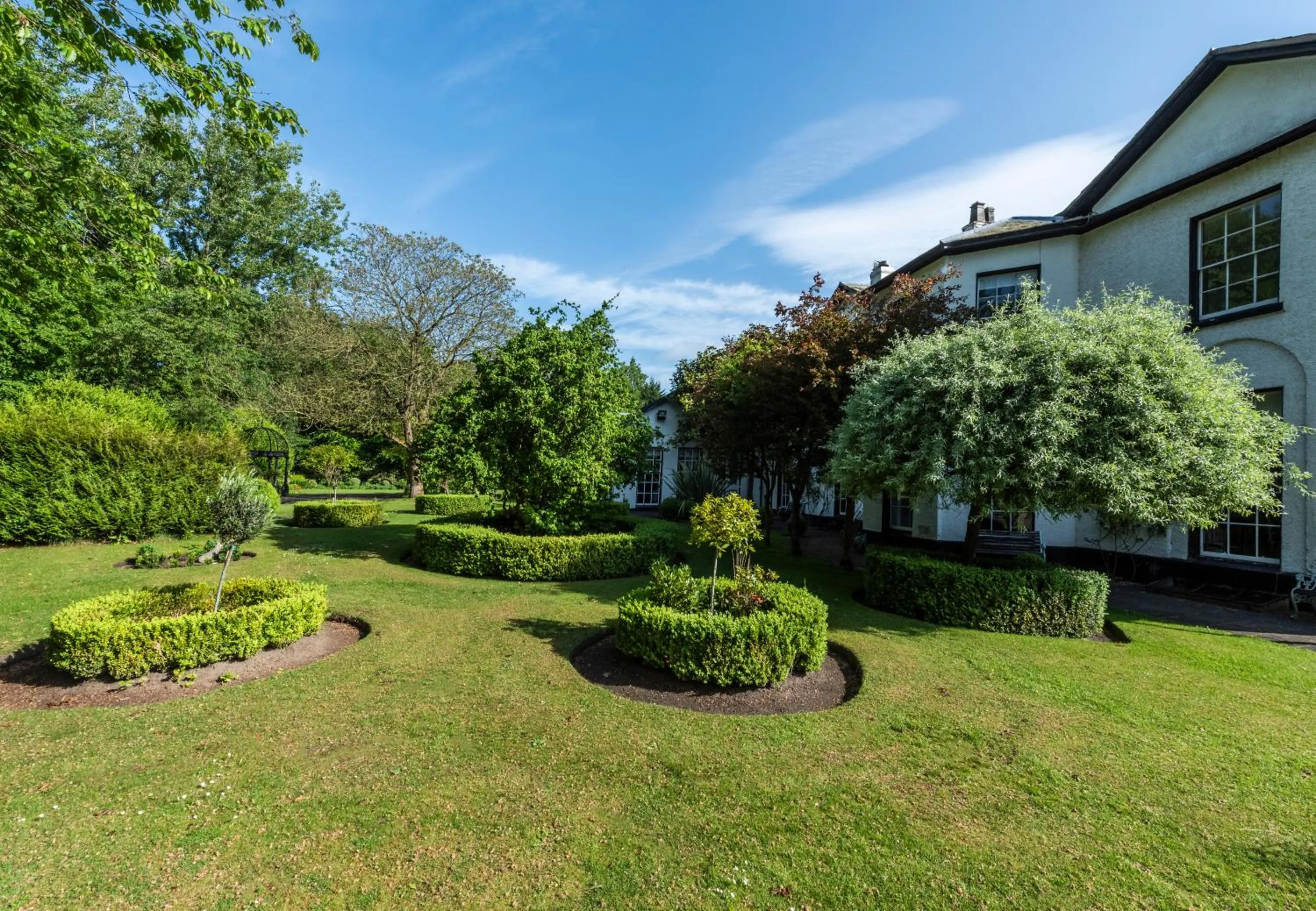 Garden in Statham Lodge Hotel