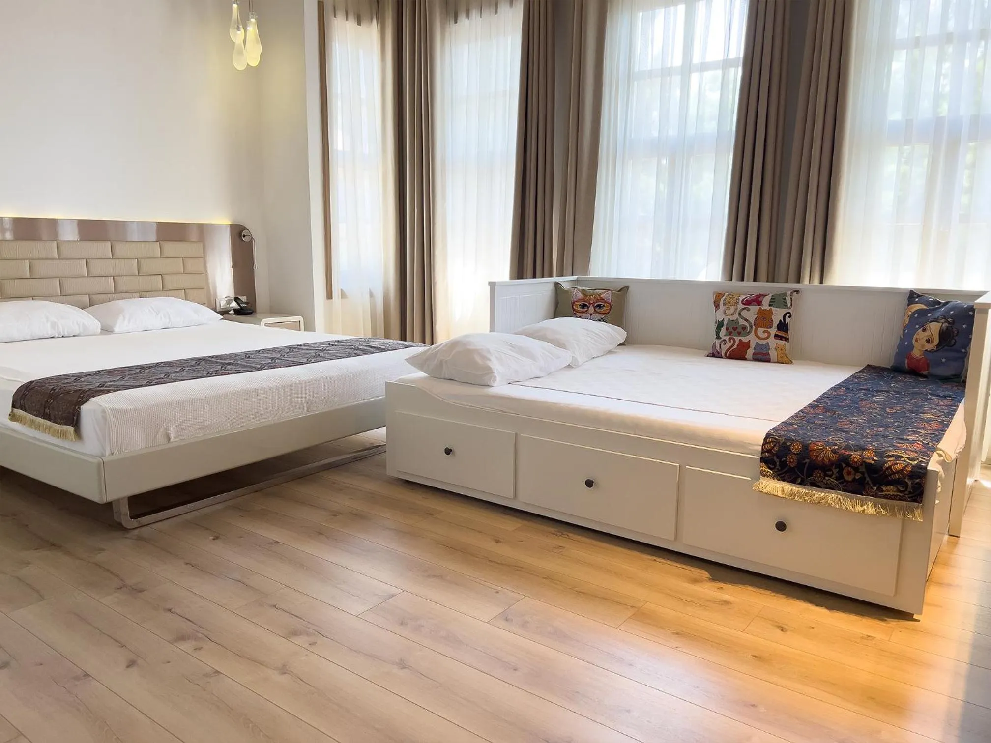 Bedroom, Bed in Puding Hotel