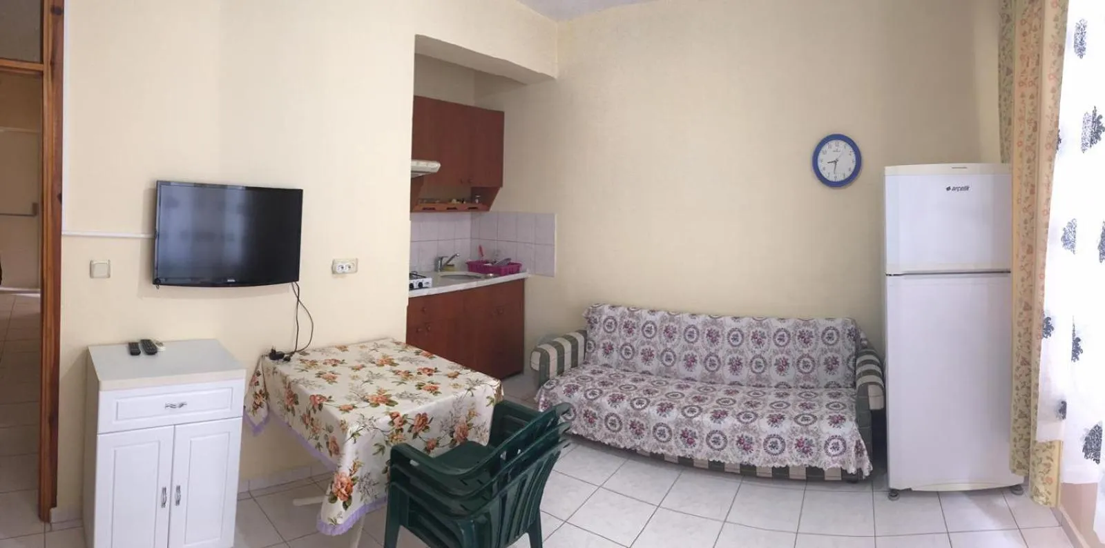 Bed in ÖZNUR APART OTEL