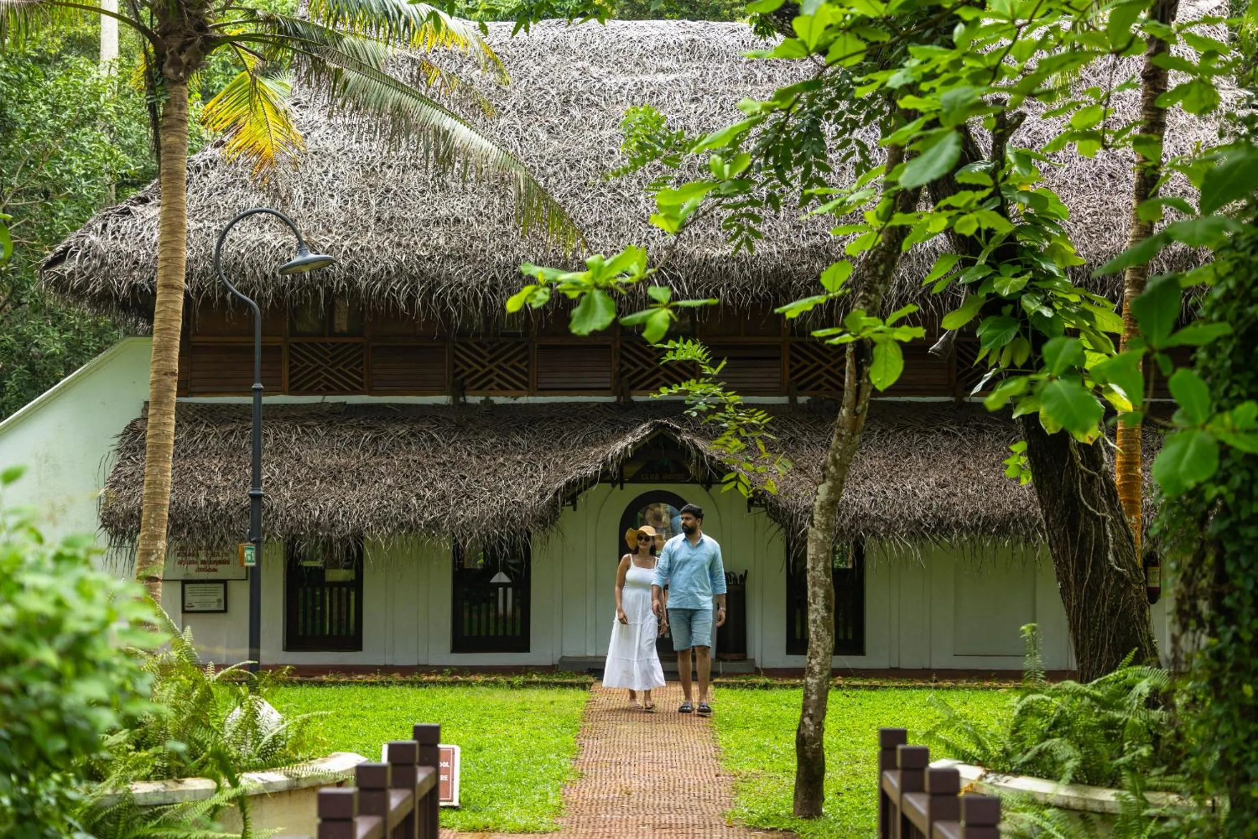 Guests in Marari Beach Resort Alleppey - A CGH Earth Experience