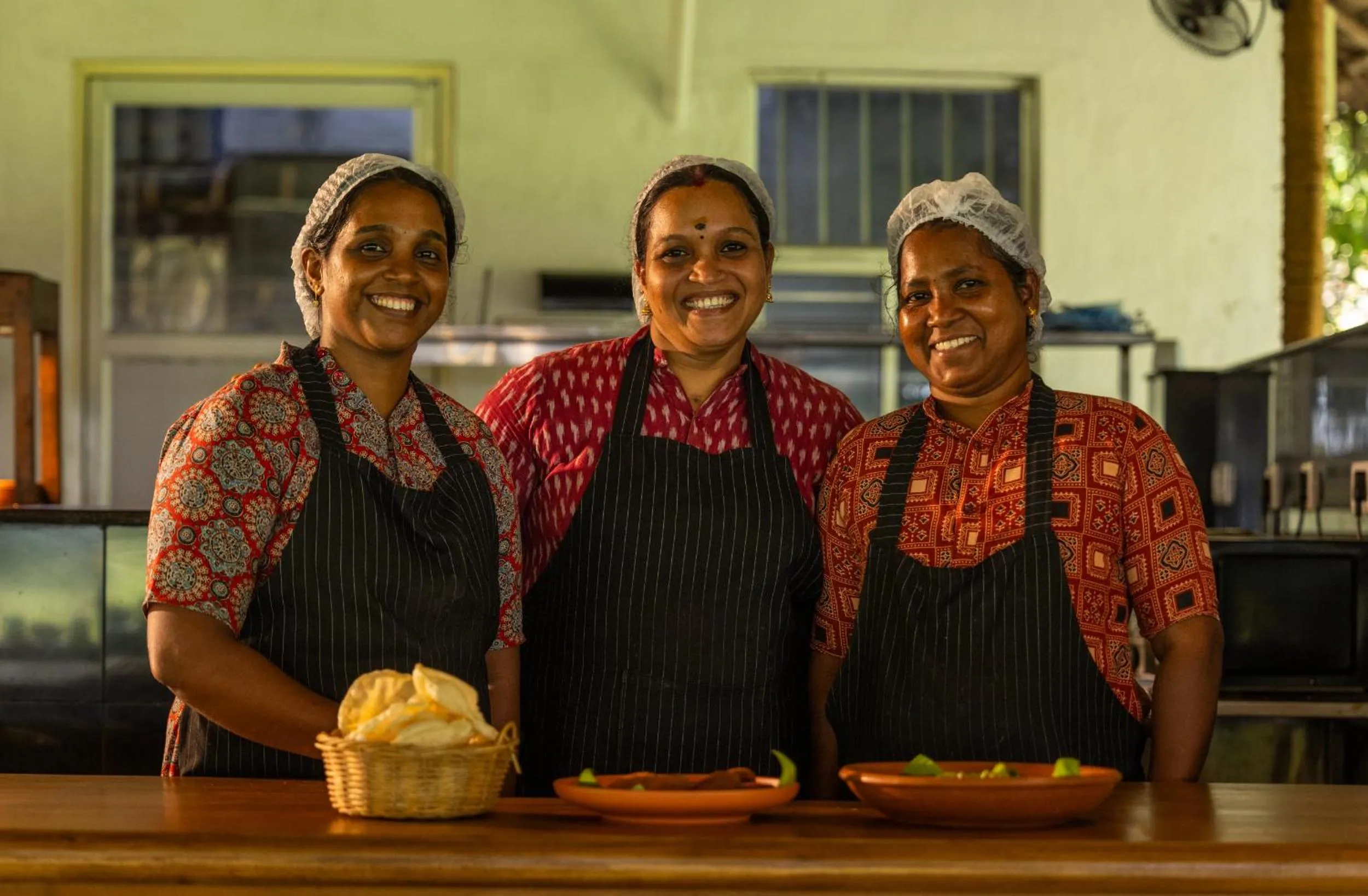 Staff in Marari Beach Resort Alleppey - A CGH Earth Experience
