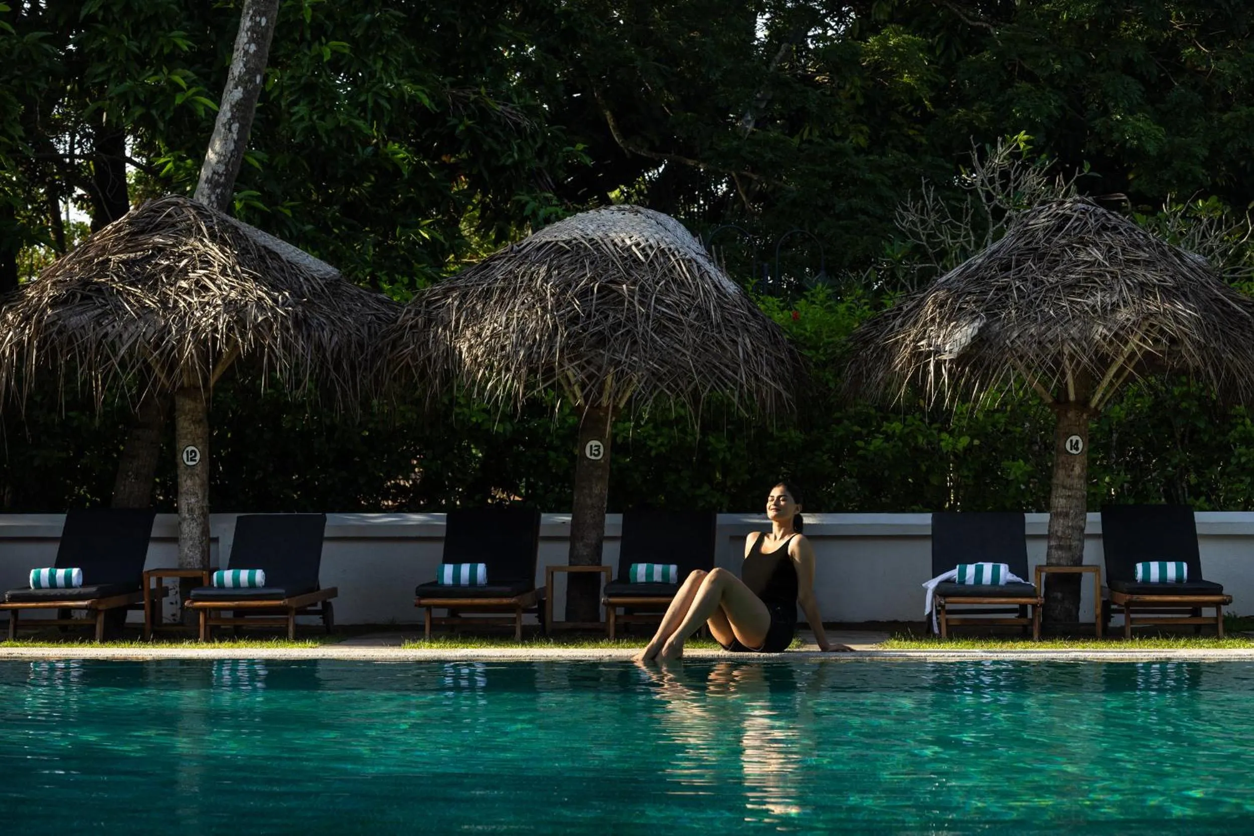 Garden view in Marari Beach Resort Alleppey - A CGH Earth Experience