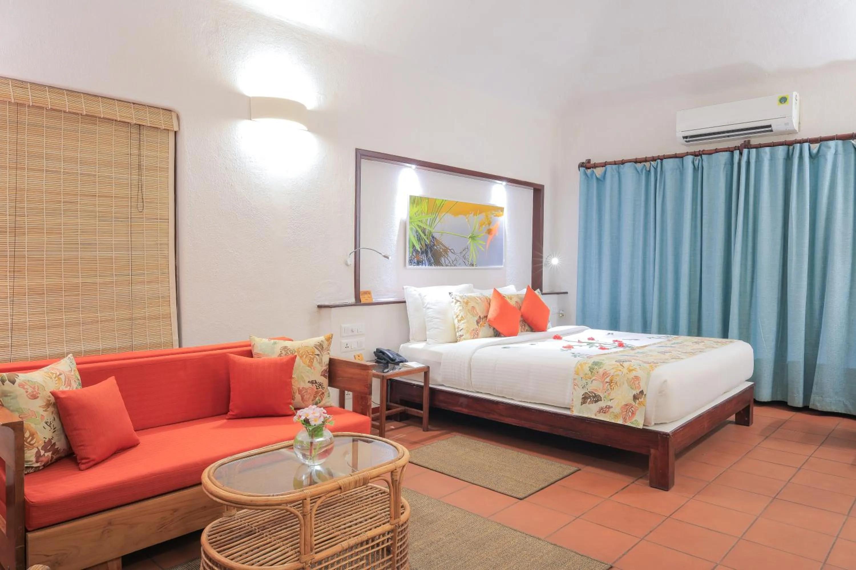 Bedroom, Bed in Marari Beach Resort Alleppey - A CGH Earth Experience