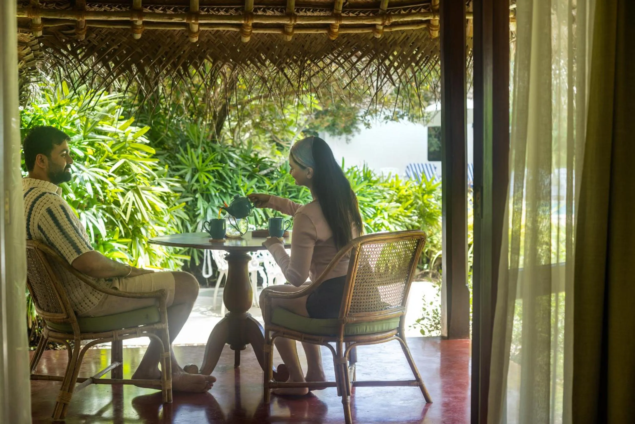 Garden in Marari Beach Resort Alleppey - A CGH Earth Experience