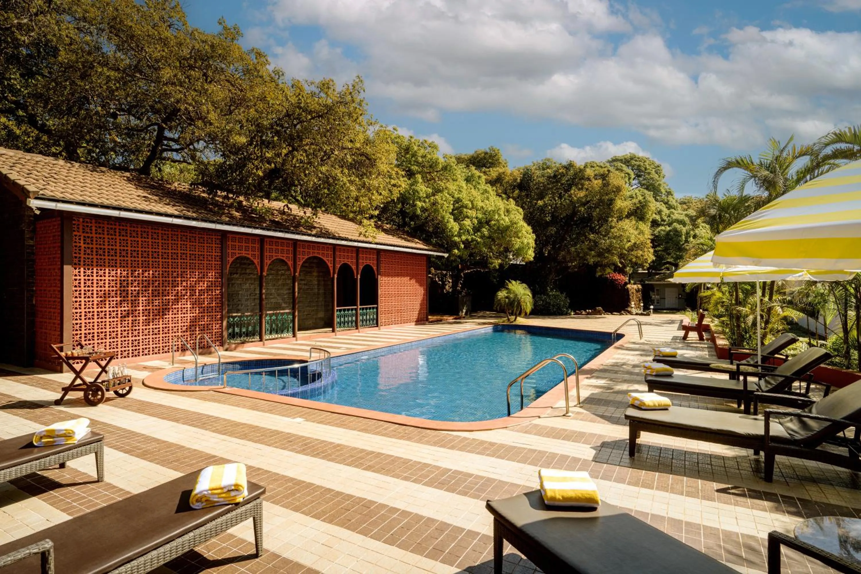 Swimming pool in Chambers Mahabaleshwar, A Club Mahindra Associate Resort