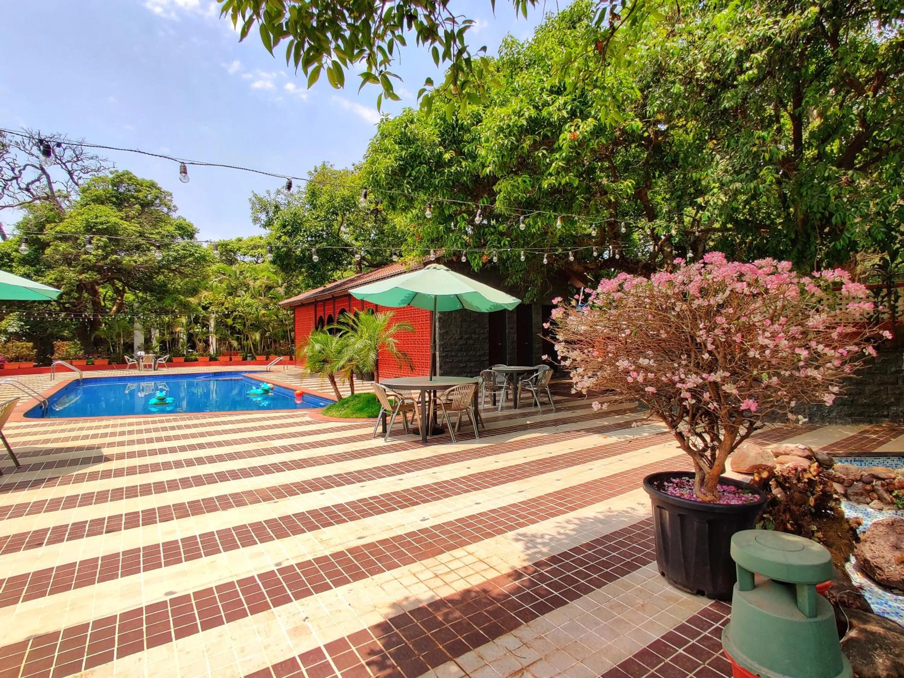 Swimming pool in Chambers Mahabaleshwar, A Club Mahindra Associate Resort