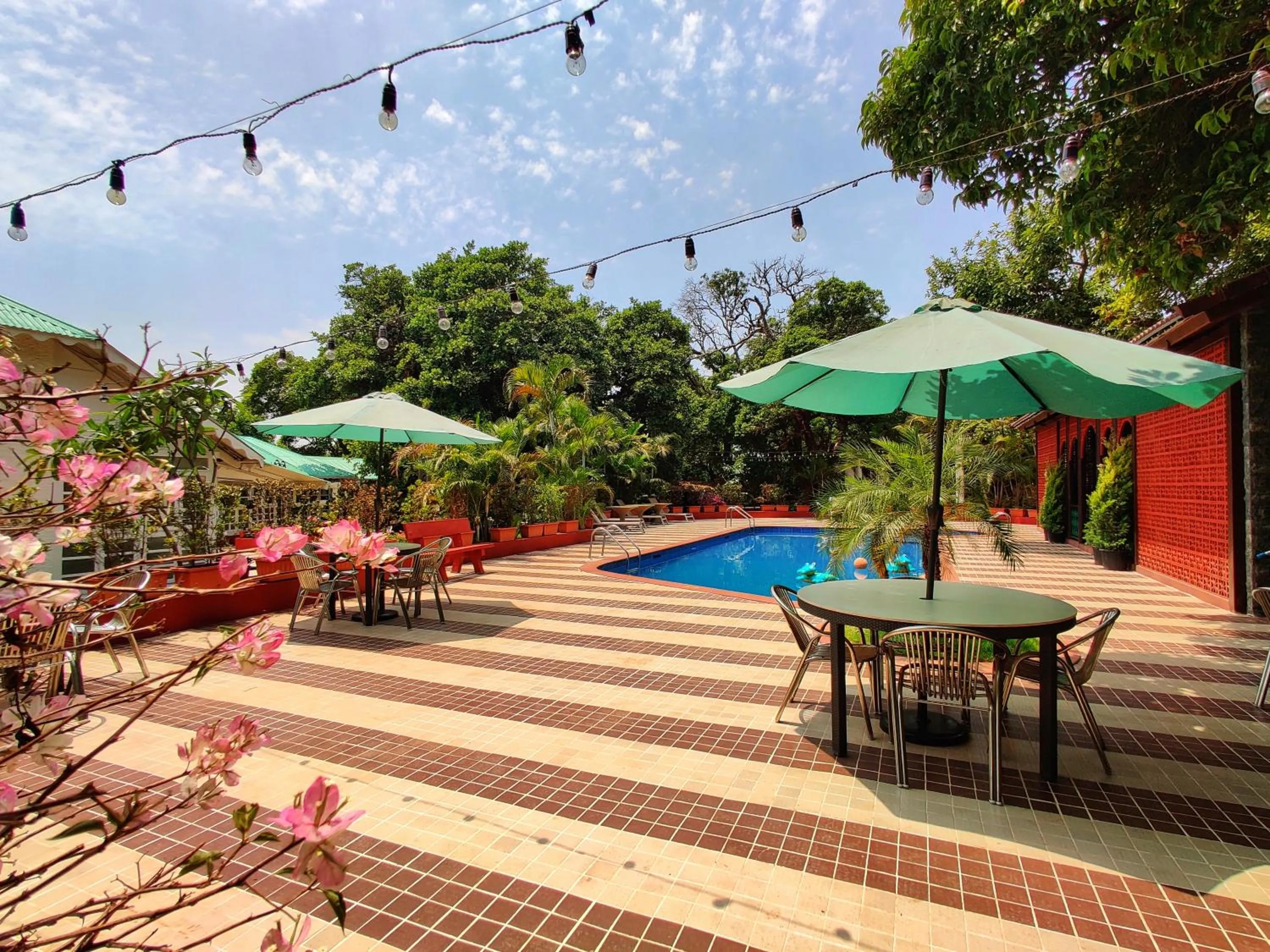 Swimming pool in Chambers Mahabaleshwar, A Club Mahindra Associate Resort