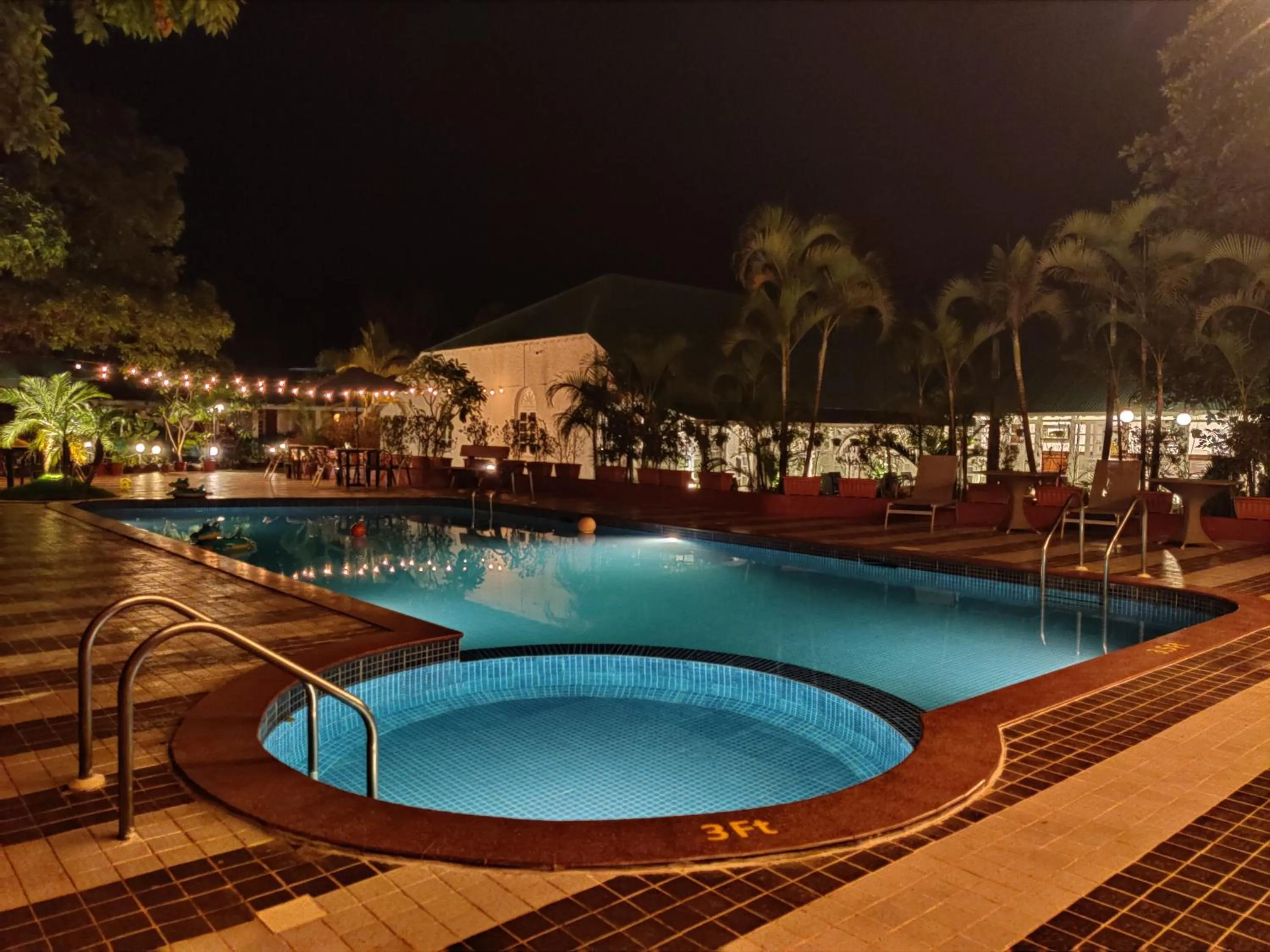 Swimming pool in Chambers Mahabaleshwar, A Club Mahindra Associate Resort